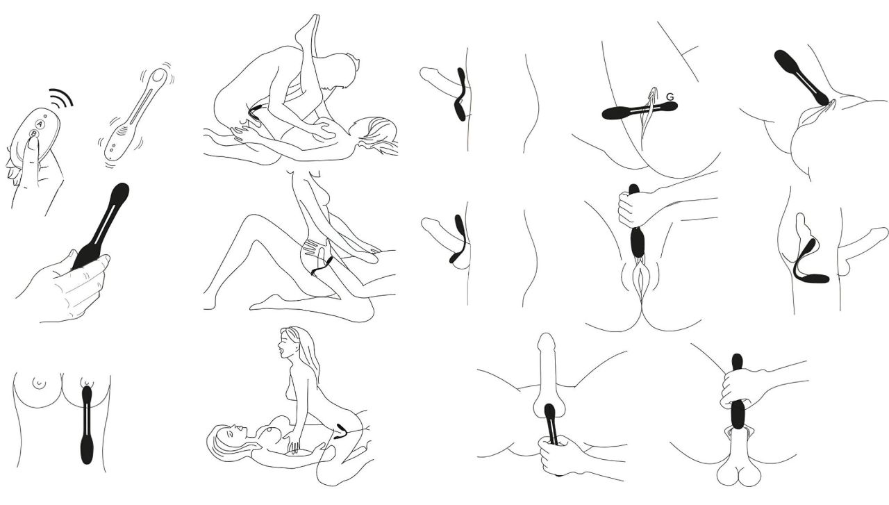 BeauMents Flexxio - 2 motoros párvibrátor (kék) BeauMents Flexxio - 2 motoros párvibrátor (kék)