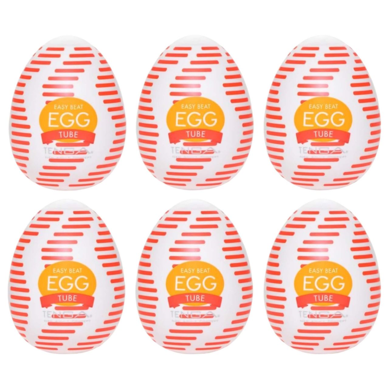 TENGA Egg Tube - maszturbációs tojás (6db)