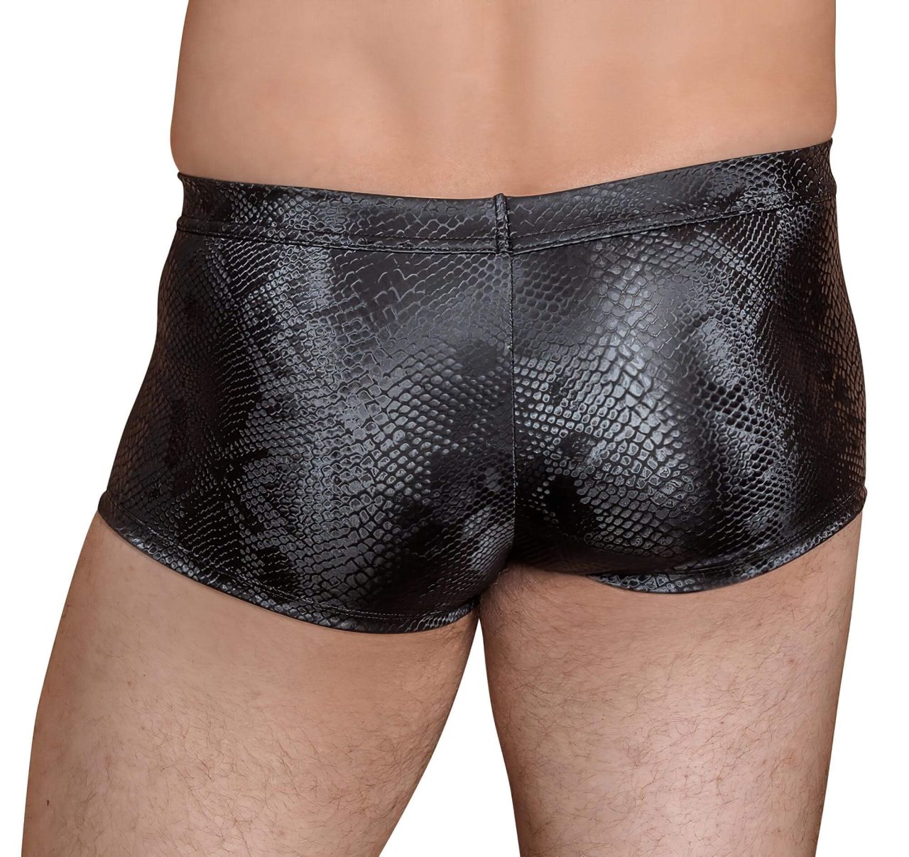 NEK - kígyóbőr mintás boxer (fekete)