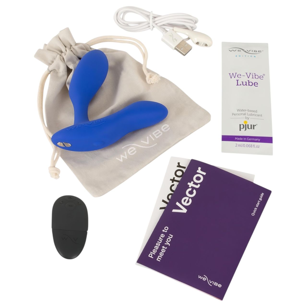 We-Vibe Vector+ - akkus, okos anál vibrátor (kék) We-Vibe Vector+ - akkus, okos anál vibrátor (kék)