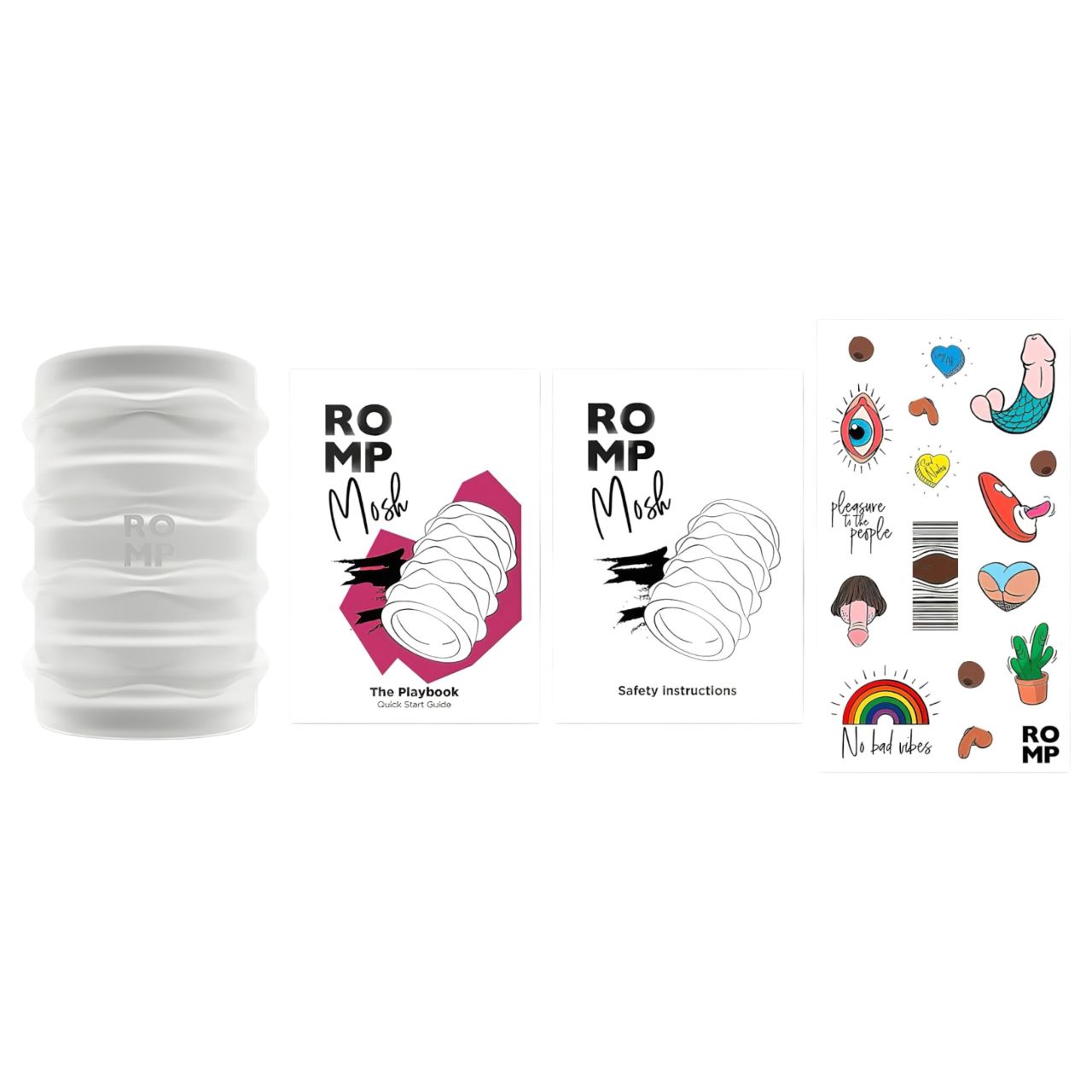 ROMP Mosh - flexibilis utazó maszturbátor (átlátszó) ROMP Mosh - flexibilis utazó maszturbátor (átlátszó)