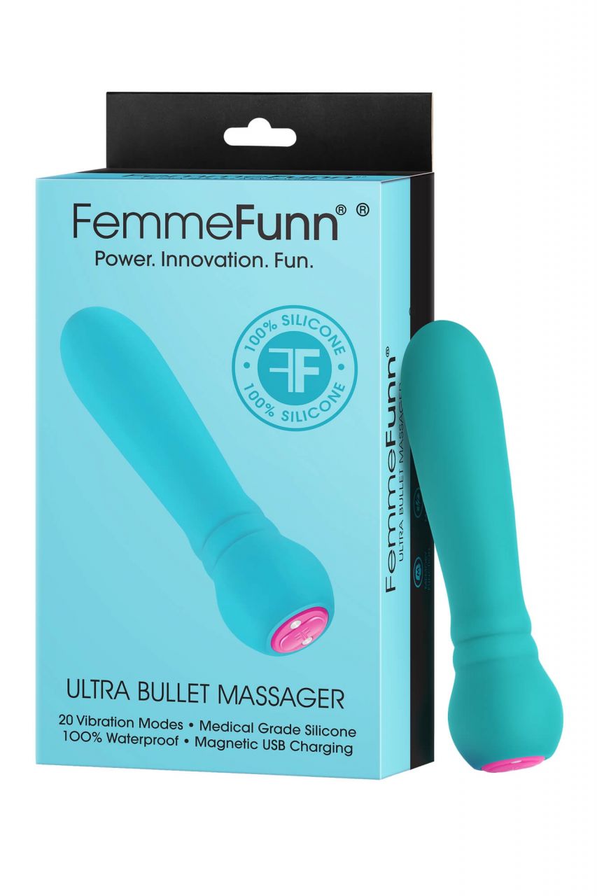 FemmeFunn Ultra Bullet - prémium rúdvibrátor (türkiz)