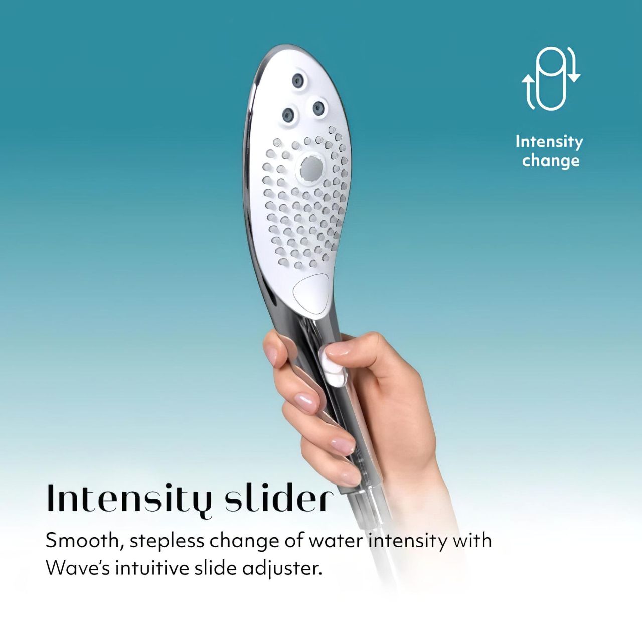 Womanizer Wave - masszírozó zuhanyfej (króm) Womanizer Wave - masszírozó zuhanyfej (króm)