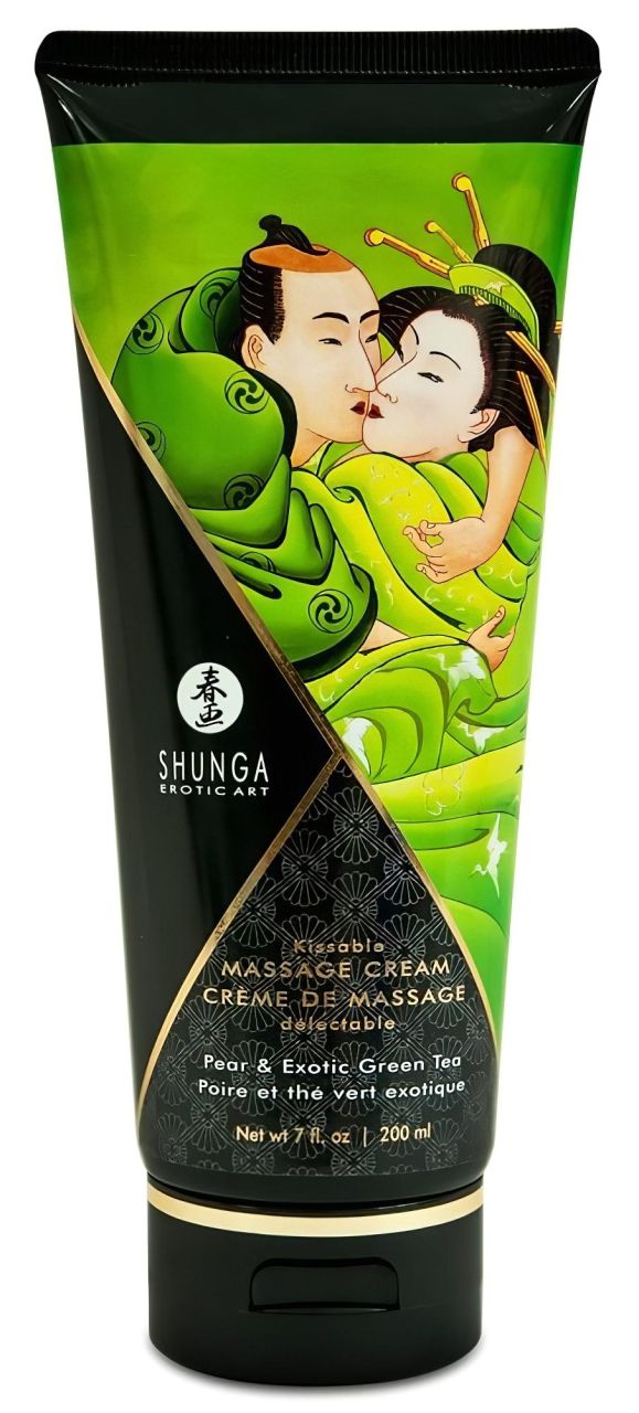 Shunga - masszázs krém - körte (200ml)