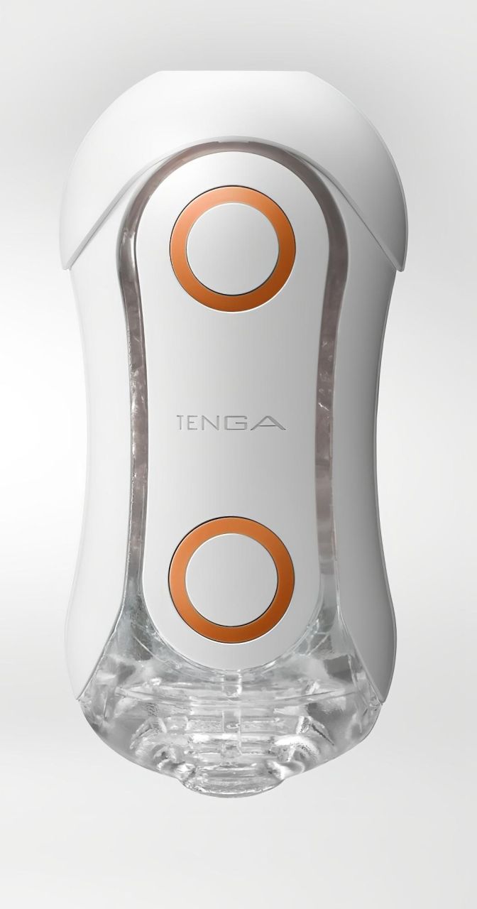 TENGA Flip Orb Crash - szuper maszturbátor (narancs-fehér)