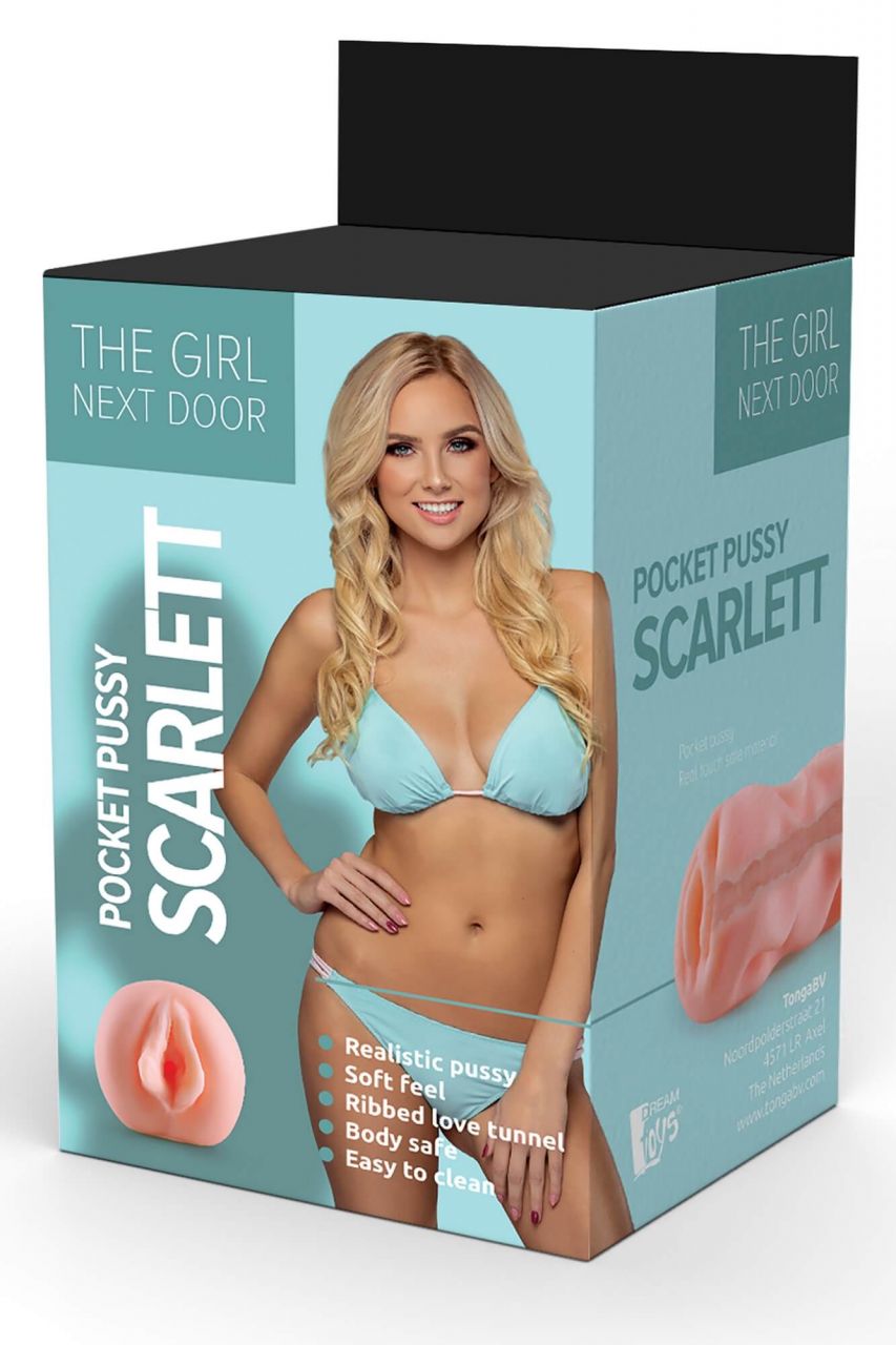 The Girl Next Door Scarlett - élethű műpunci (pink)