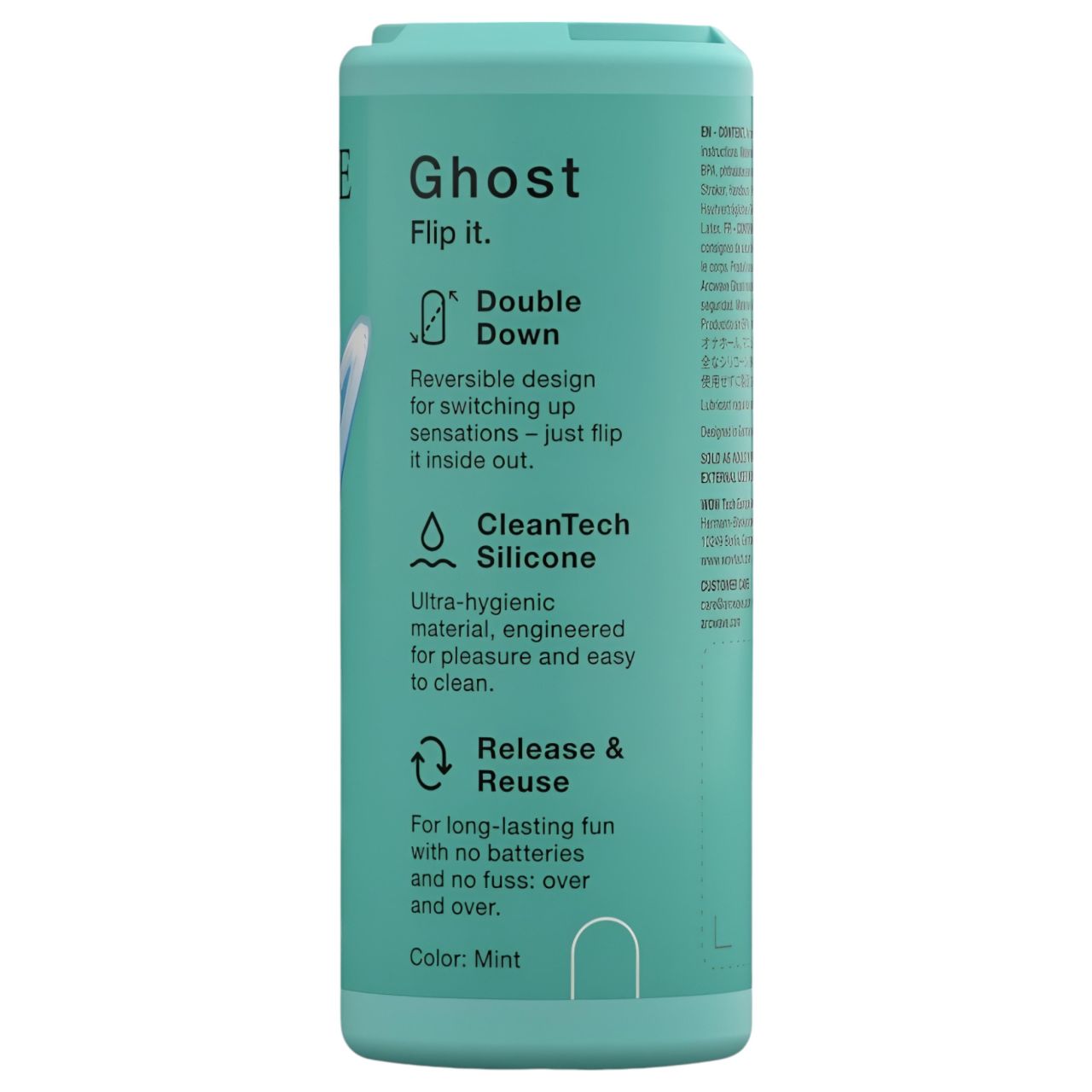 Arcwave Ghost - kifordítható zseb maszturbátor (zöld) Arcwave Ghost - kifordítható zseb maszturbátor (zöld)