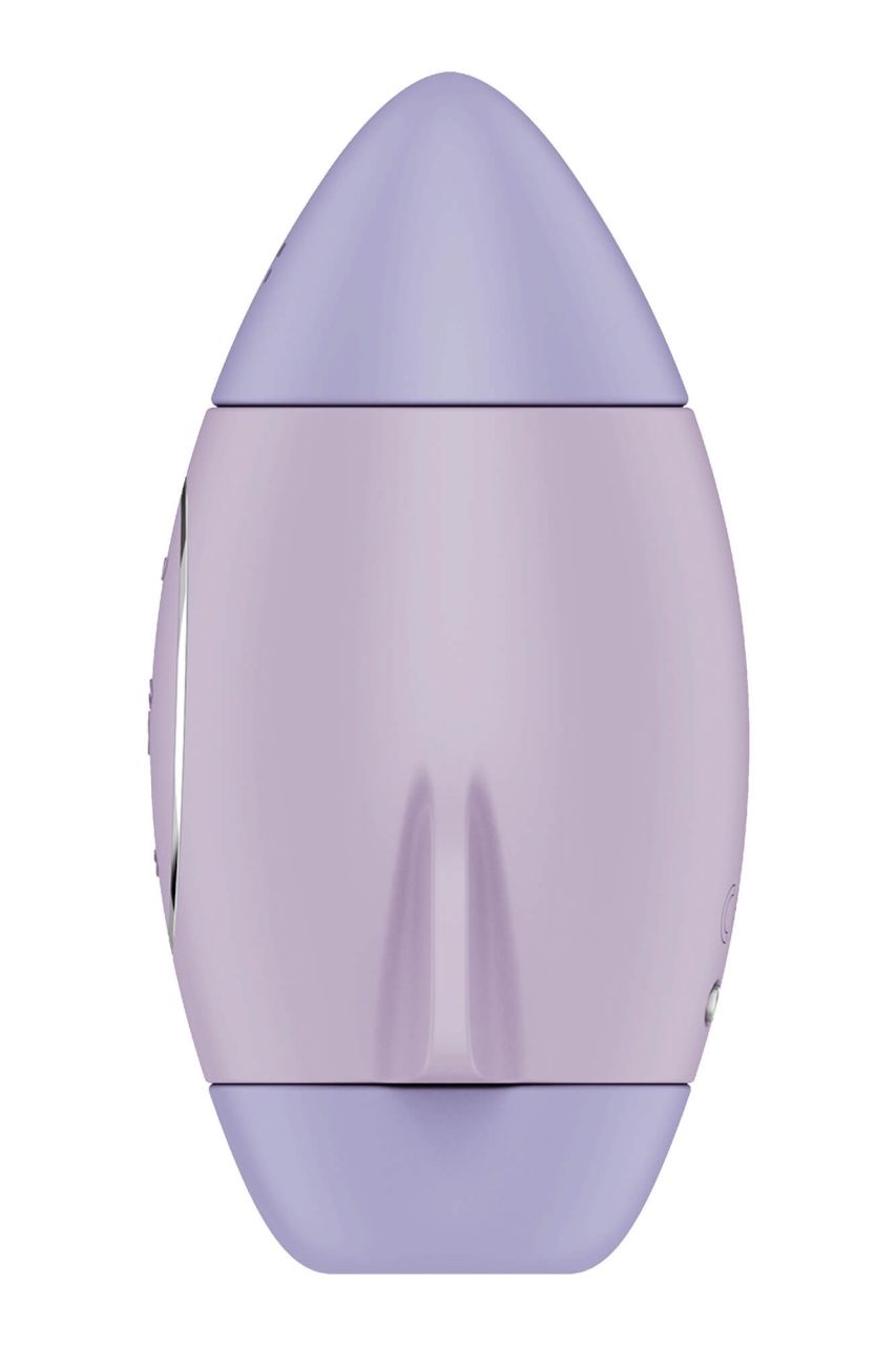 Satisfyer Mission Control - akkus, léghullámos csiklóizgató (lila)
