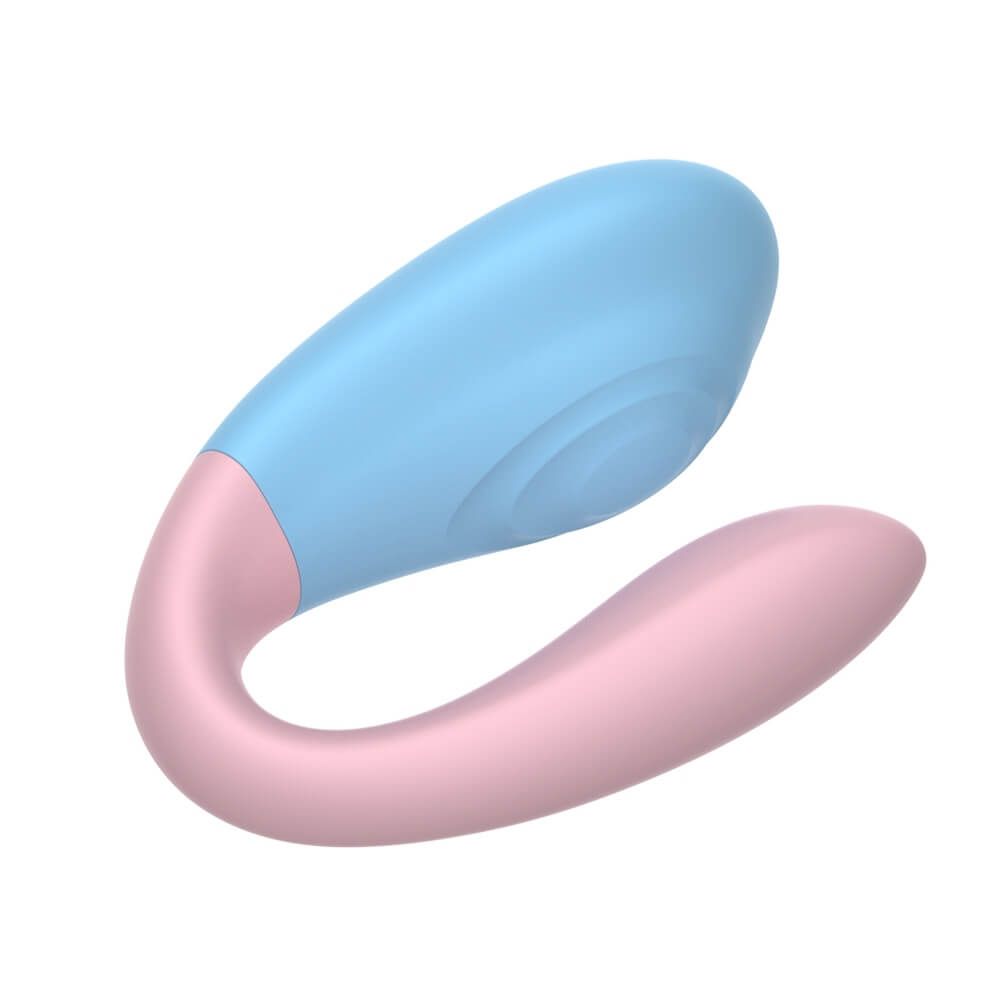 Mrow 03 - akkus, vízálló párvibrátor (kék-pink)