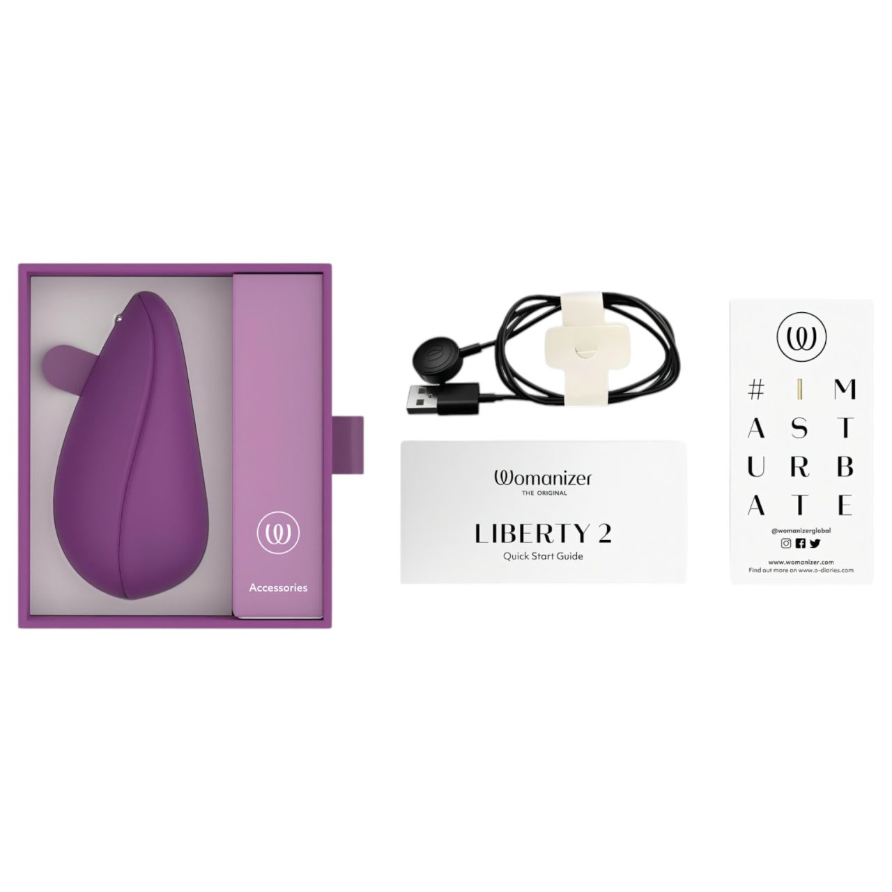 Womanizer Liberty 2 - léghullámos csiklóizgató (lila) Womanizer Liberty 2 - léghullámos csiklóizgató (lila)