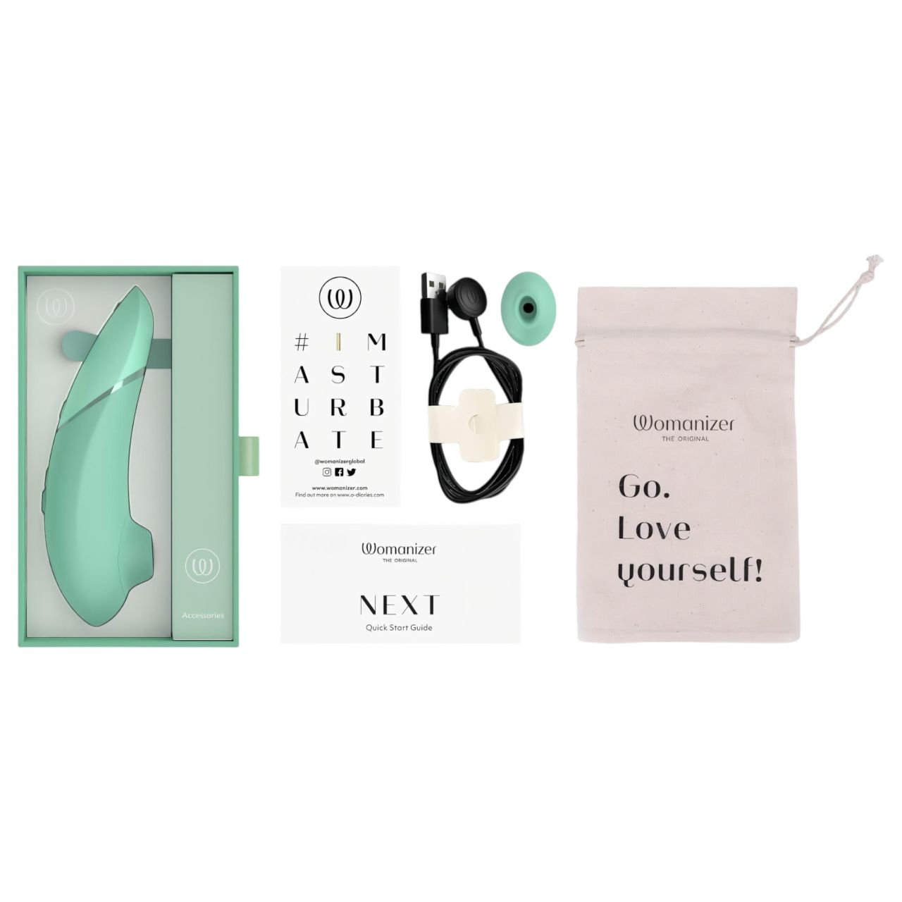 Womanizer Next - léghullámos csiklóizgató (zsálya) Womanizer Next - léghullámos csiklóizgató (zsálya)