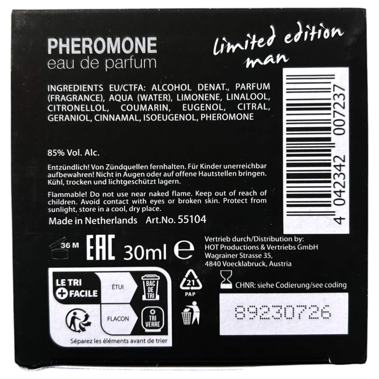 HOT Dubai - feromon parfüm férfiaknak (30ml)