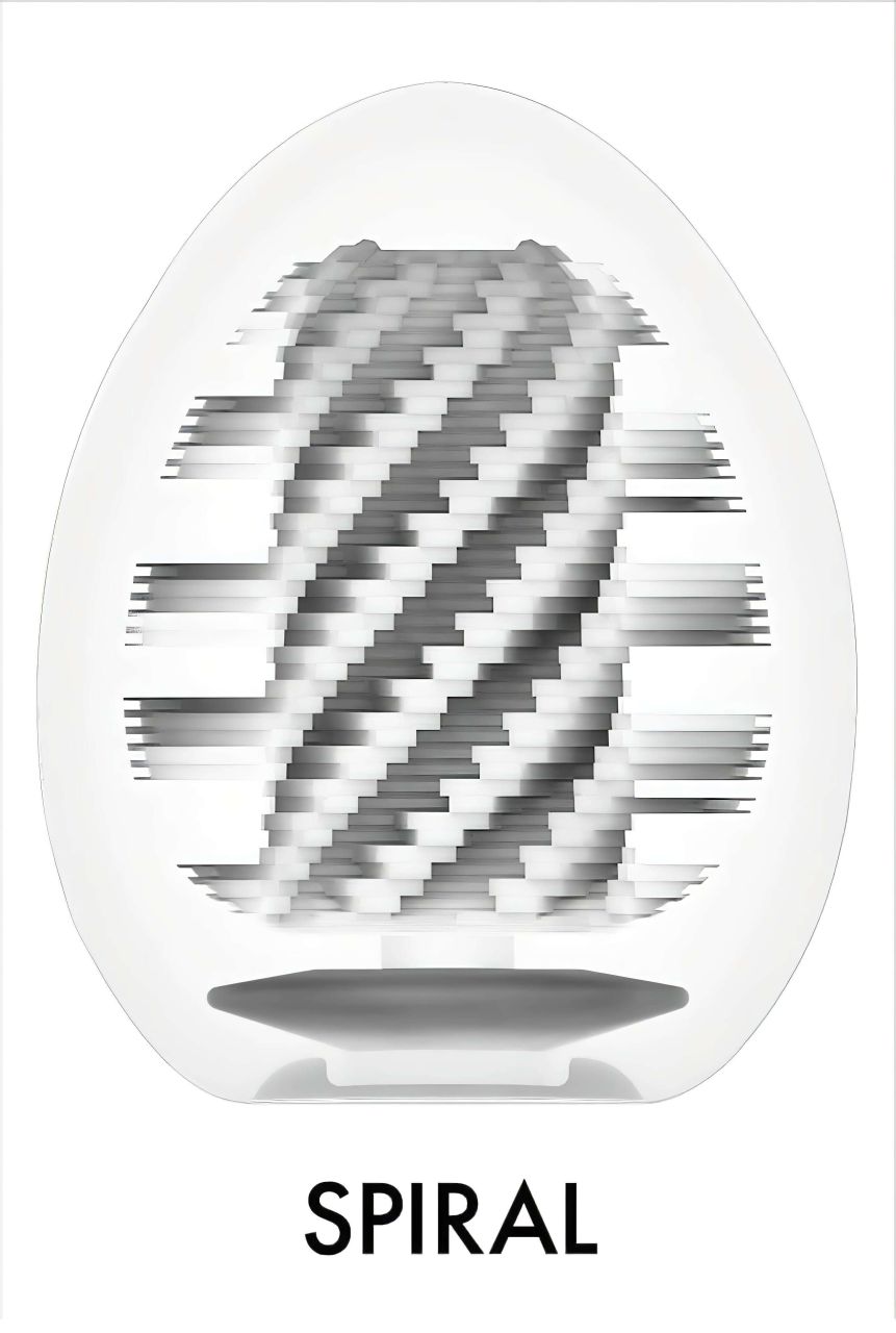 TENGA Egg Spiral Stronger - maszturbációs tojás (6db)