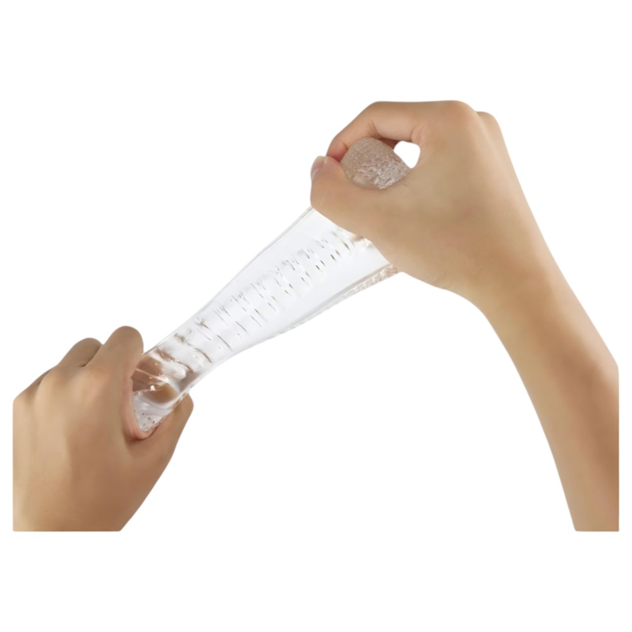 Desirel Vertigo - maszturbátor bordázott belsővel (átlátszó) Desirel Vertigo - maszturbátor bordázott belsővel (átlátszó)