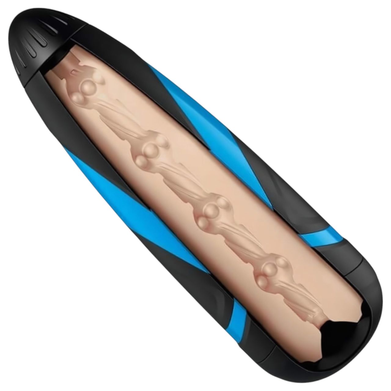 Satisfyer Men One maszturbátor és Lusty Tongues betét (kék-fekete)