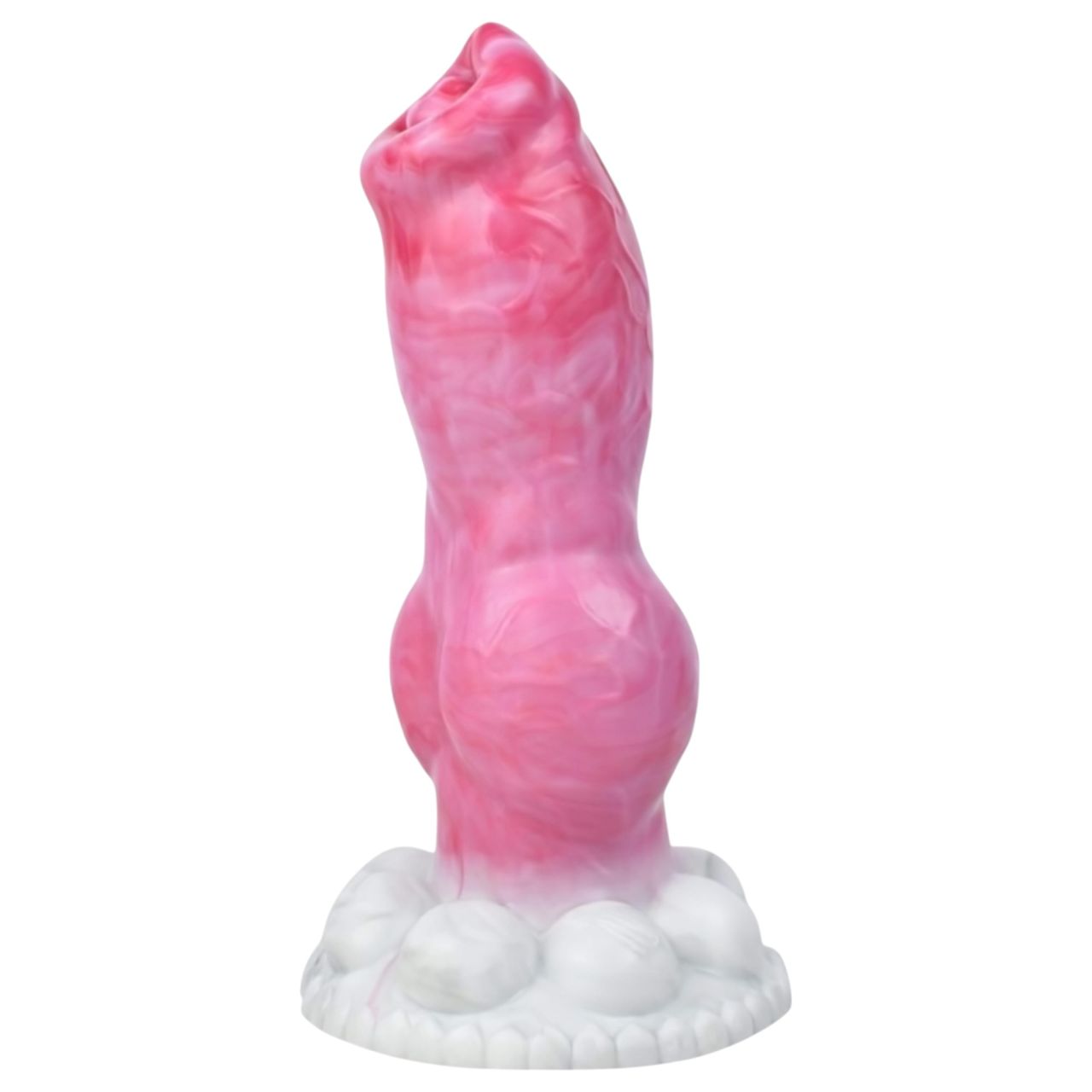 Animalorny Buldog - kutya pénisz dildó - 17cm (pink)