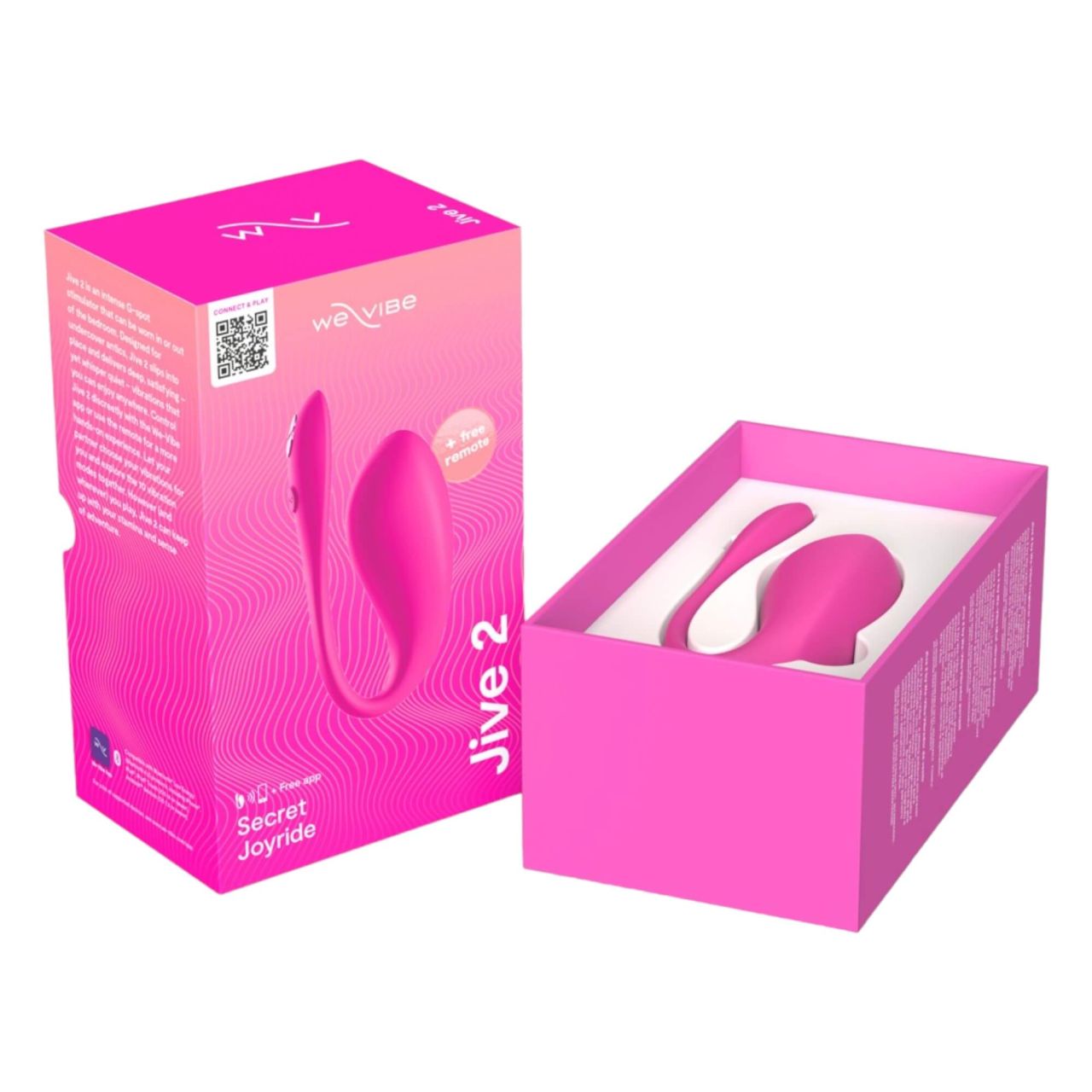 We-Vibe Jive 2 - akkus, okos vibrotojás (pink)