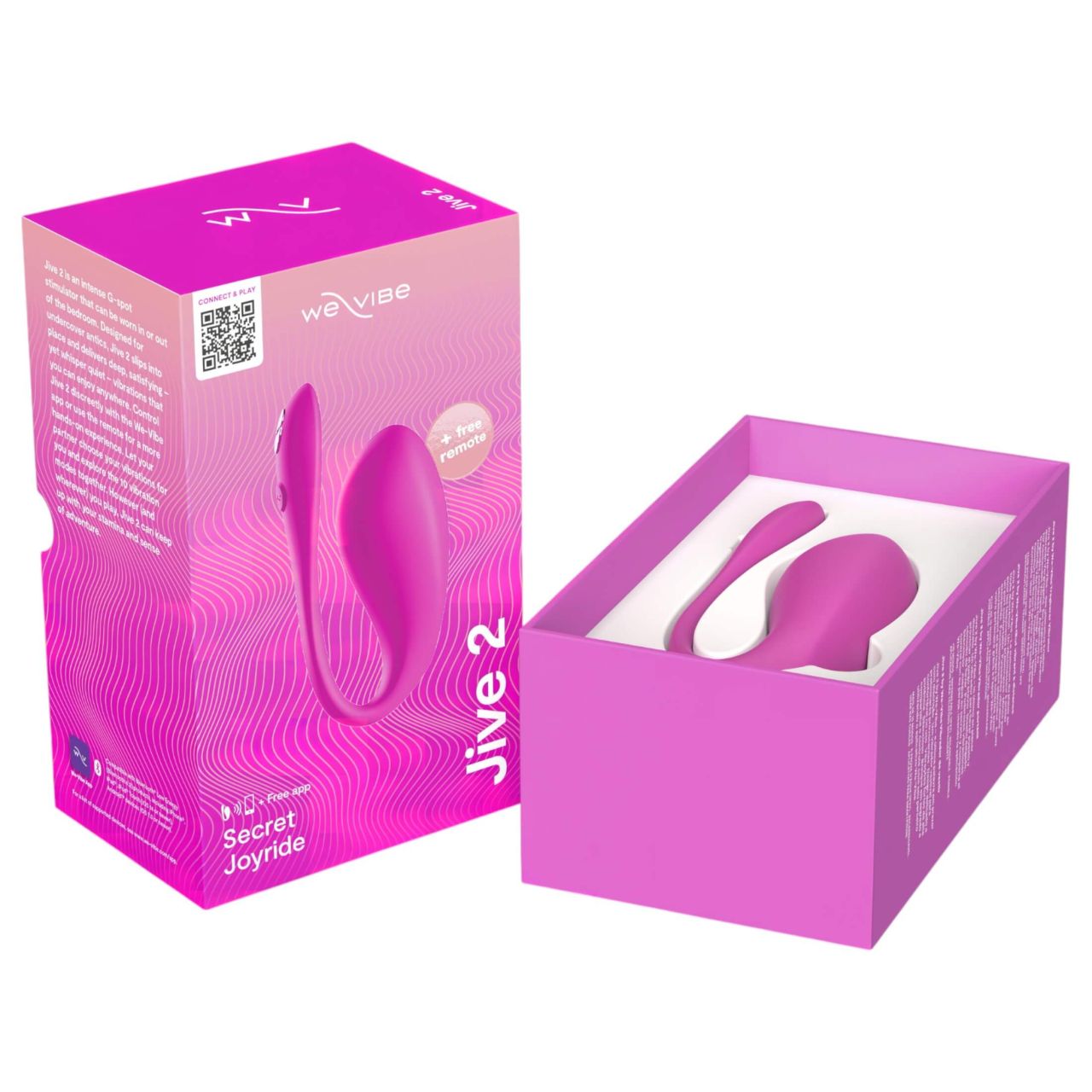 We-Vibe Jive 2 - akkus, okos vibrotojás (pink) We-Vibe Jive 2 - akkus, okos vibrotojás (pink)