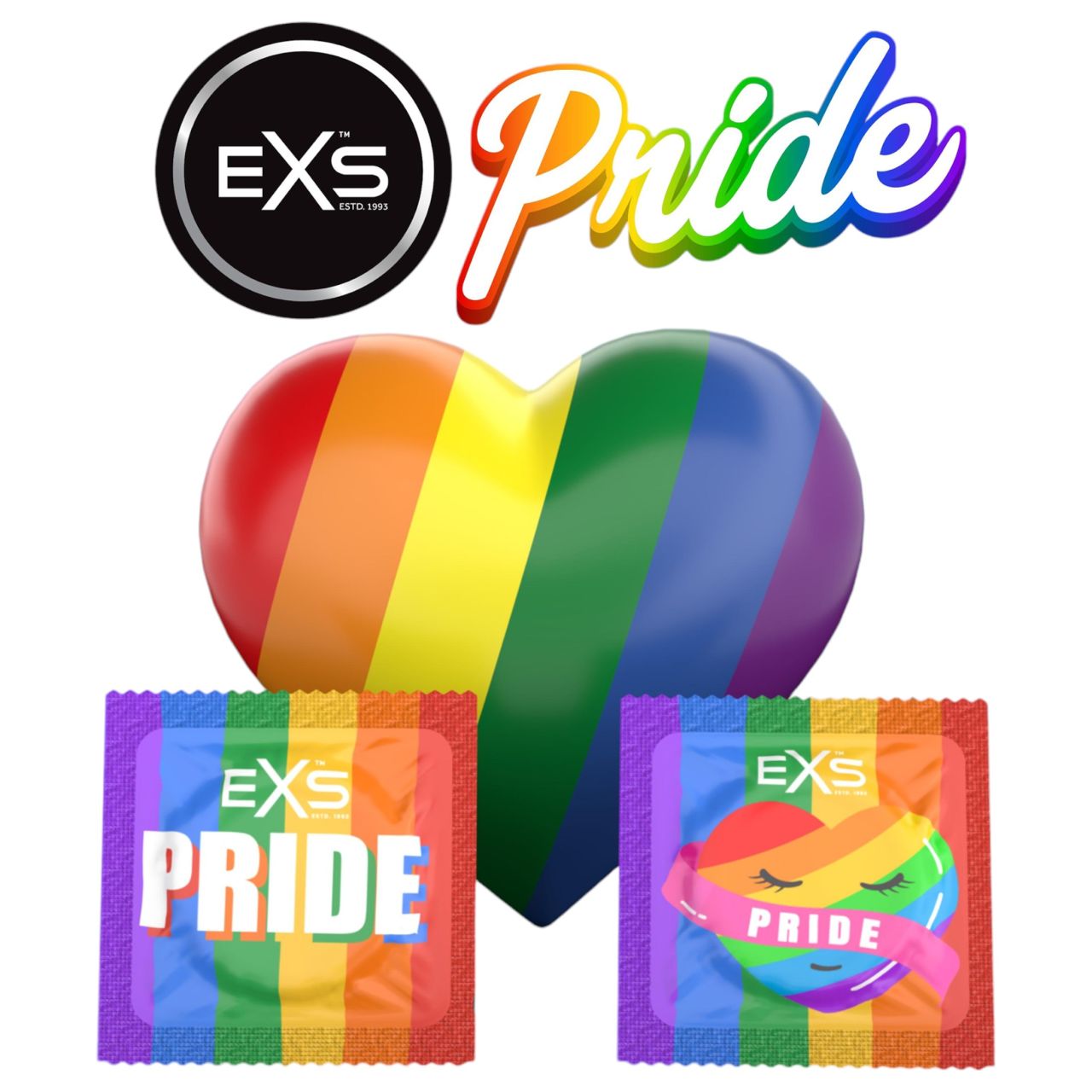 EXS Pride - latex óvszer (144db)