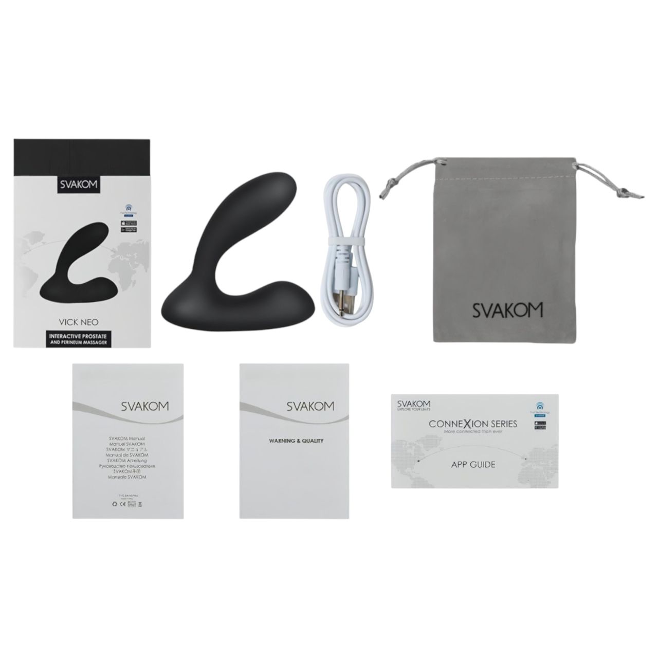 Svakom Vick Neo - akkus VR anál vibrátor (fekete) Svakom Vick Neo - akkus VR anál vibrátor (fekete)