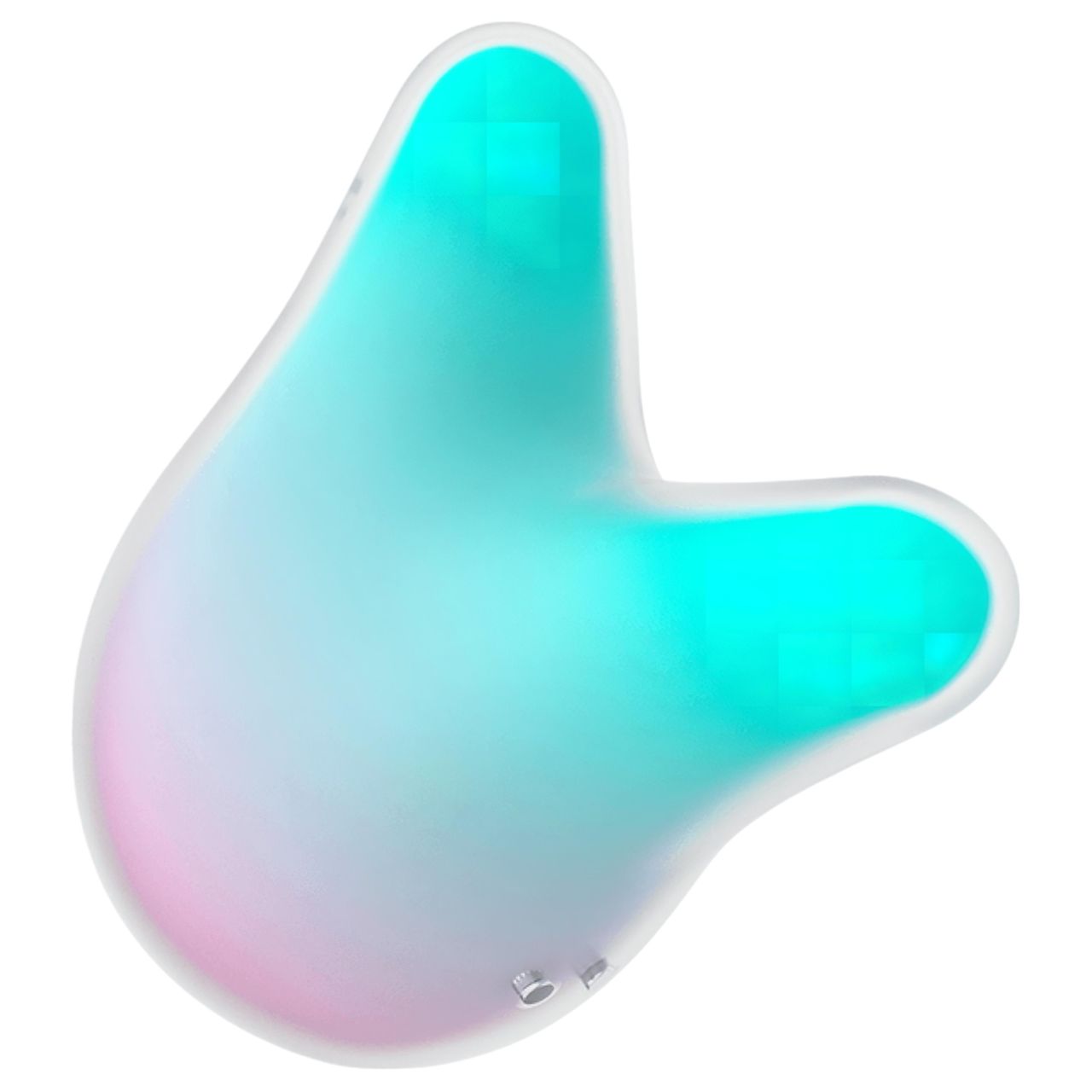 Satisfyer Mermaid Vibes - léghullámos csiklóizgató (menta-pink)