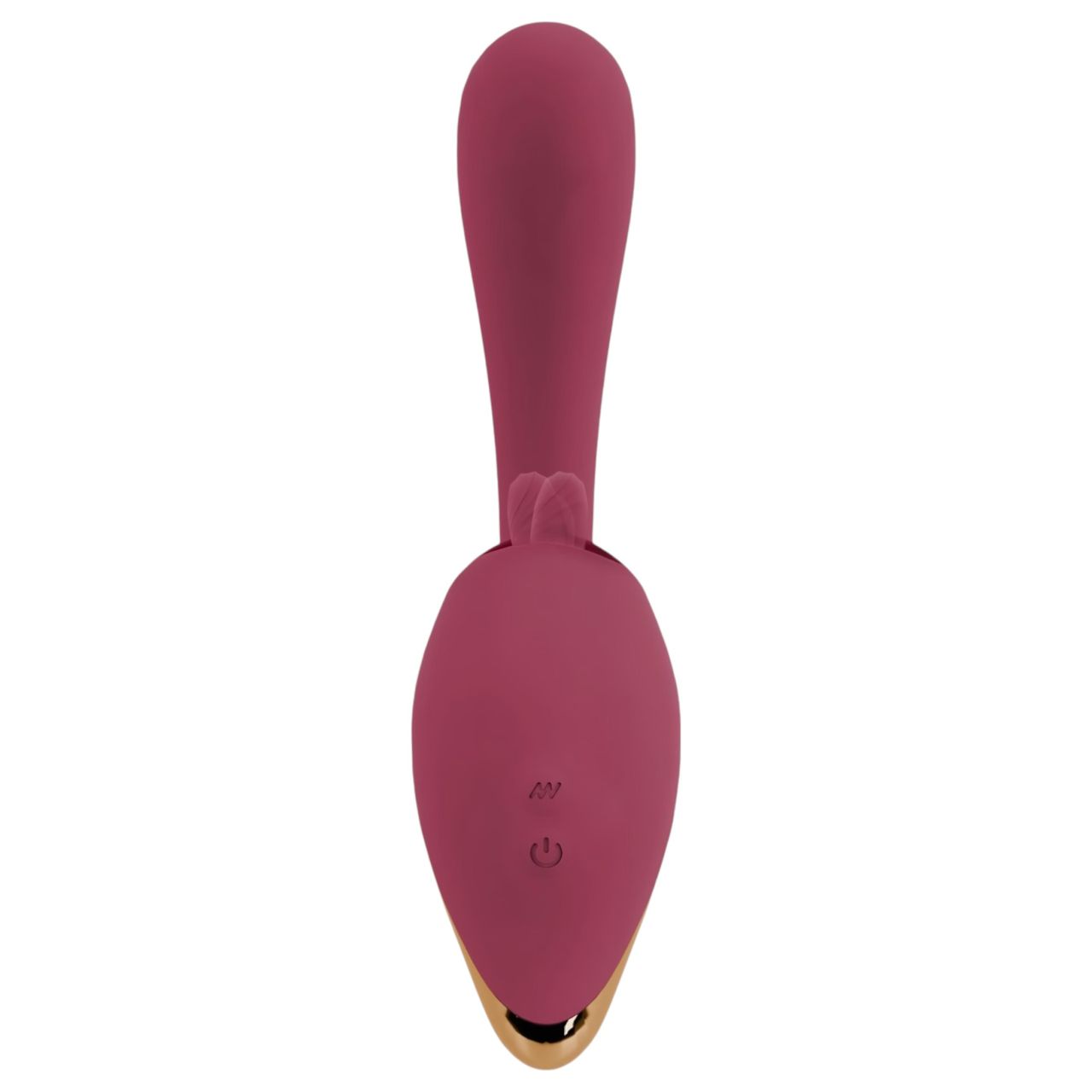 Javida - nyelves 2in1 vibrátor (piros)