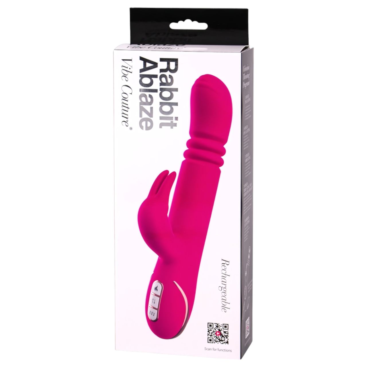 / Vibe Couture Rabbit Ablaze - lökő csiklókaros vibrátor (pink)