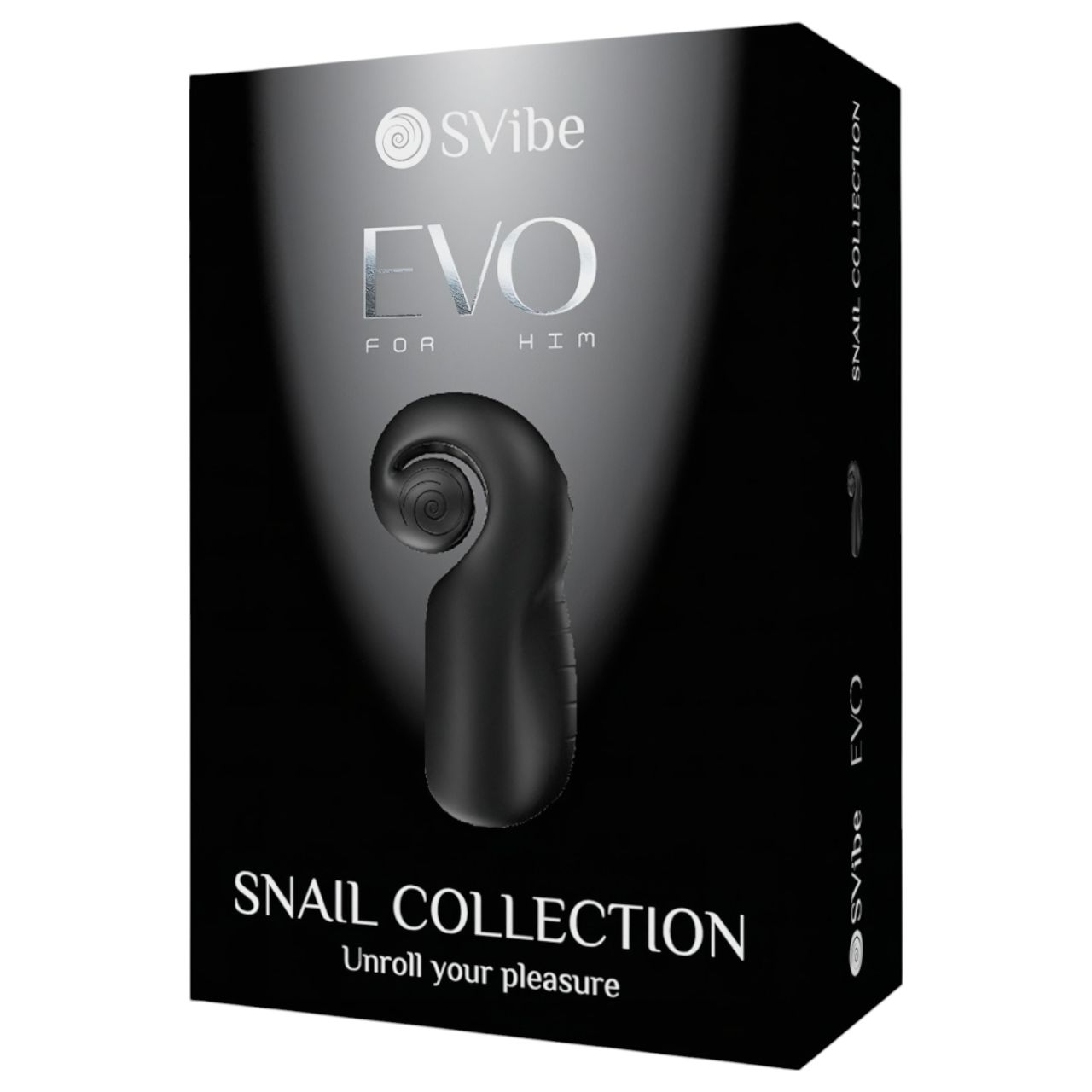 SVibe EVO - vízálló, akkus maszturbátor (fekete)