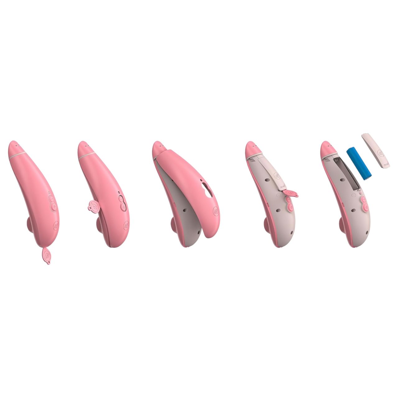 / Womanizer Premium Eco - akkus léghullámos csiklóizgató (pink)