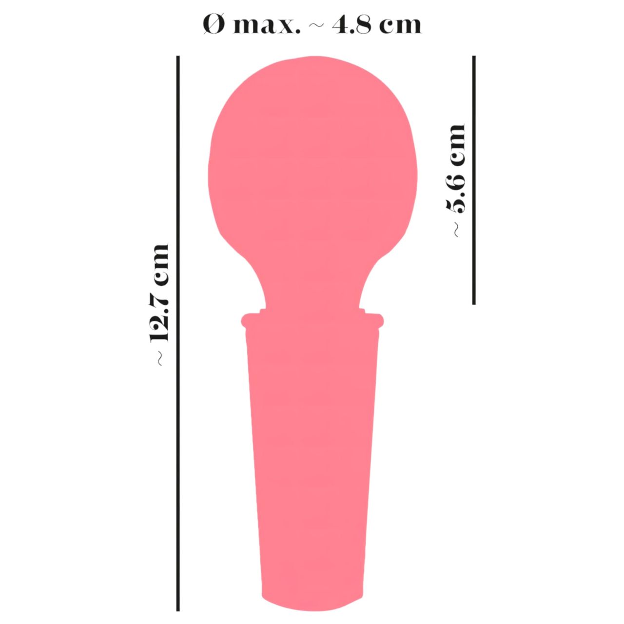 You2Toys Mini Wand - akkus masszírozó vibrátor (pink) You2Toys Mini Wand - akkus masszírozó vibrátor (pink)