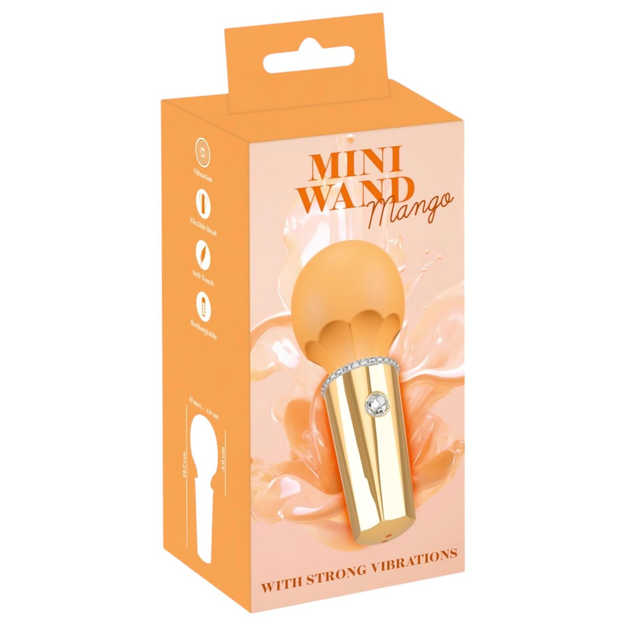 You2Toys Mini Wand - akkus masszírozó vibrátor (sárga) You2Toys Mini Wand - akkus masszírozó vibrátor (sárga)