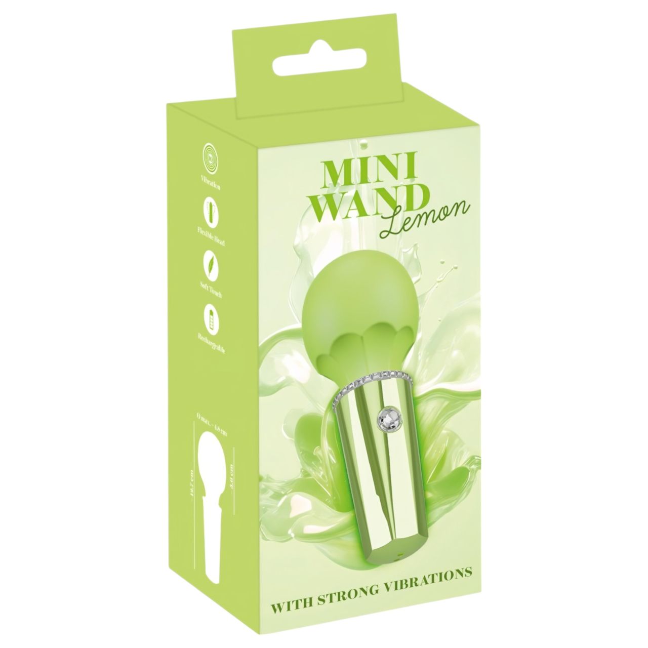 You2Toys Mini Wand - akkus masszírozó vibrátor (zöld)