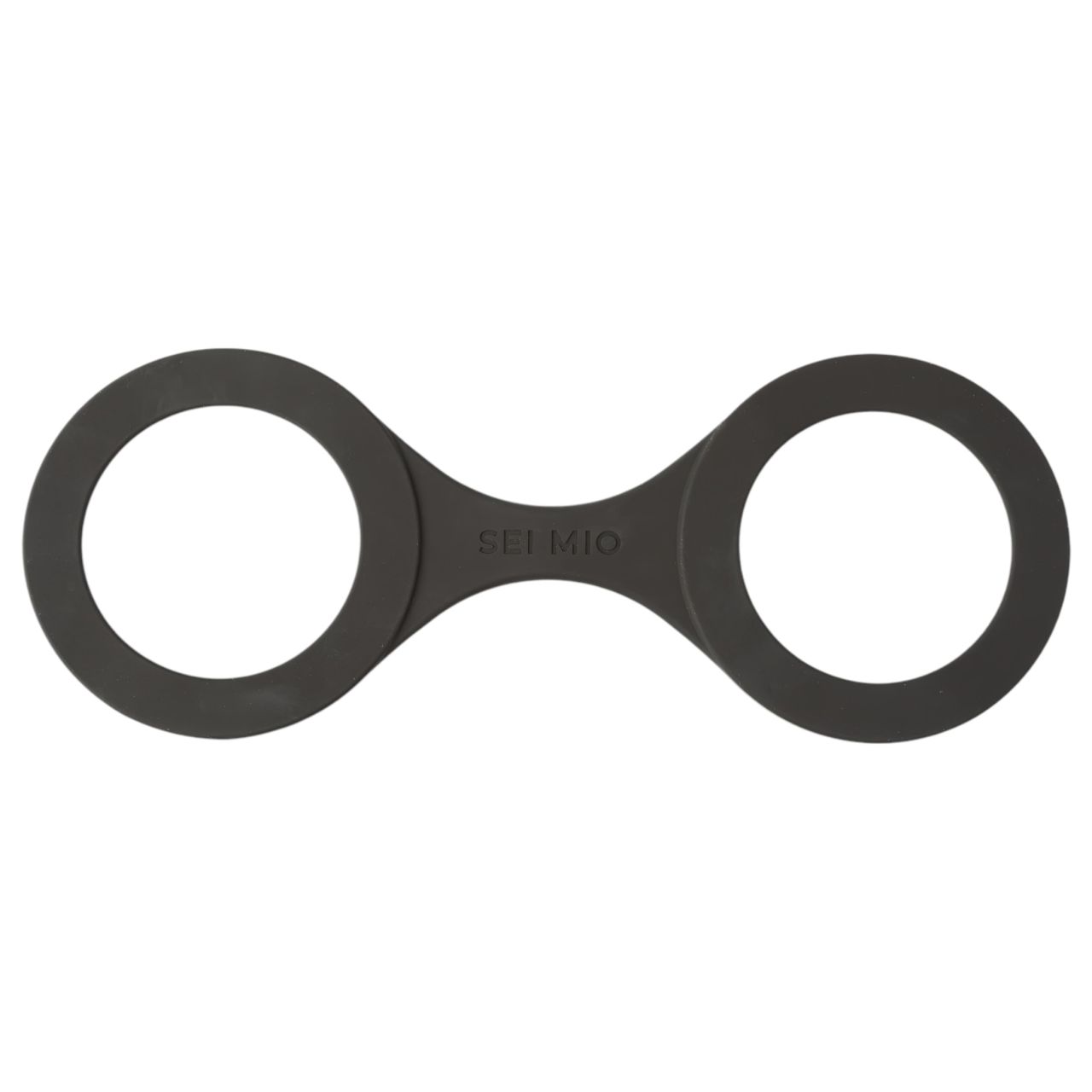 Sei Mio - szilikon bilincs - L (fekete) Sei Mio - szilikon bilincs - L (fekete)