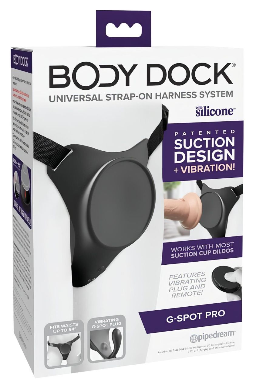 Body Dock G-pont Pro - rádiós felcsatolható alsó (fekete)