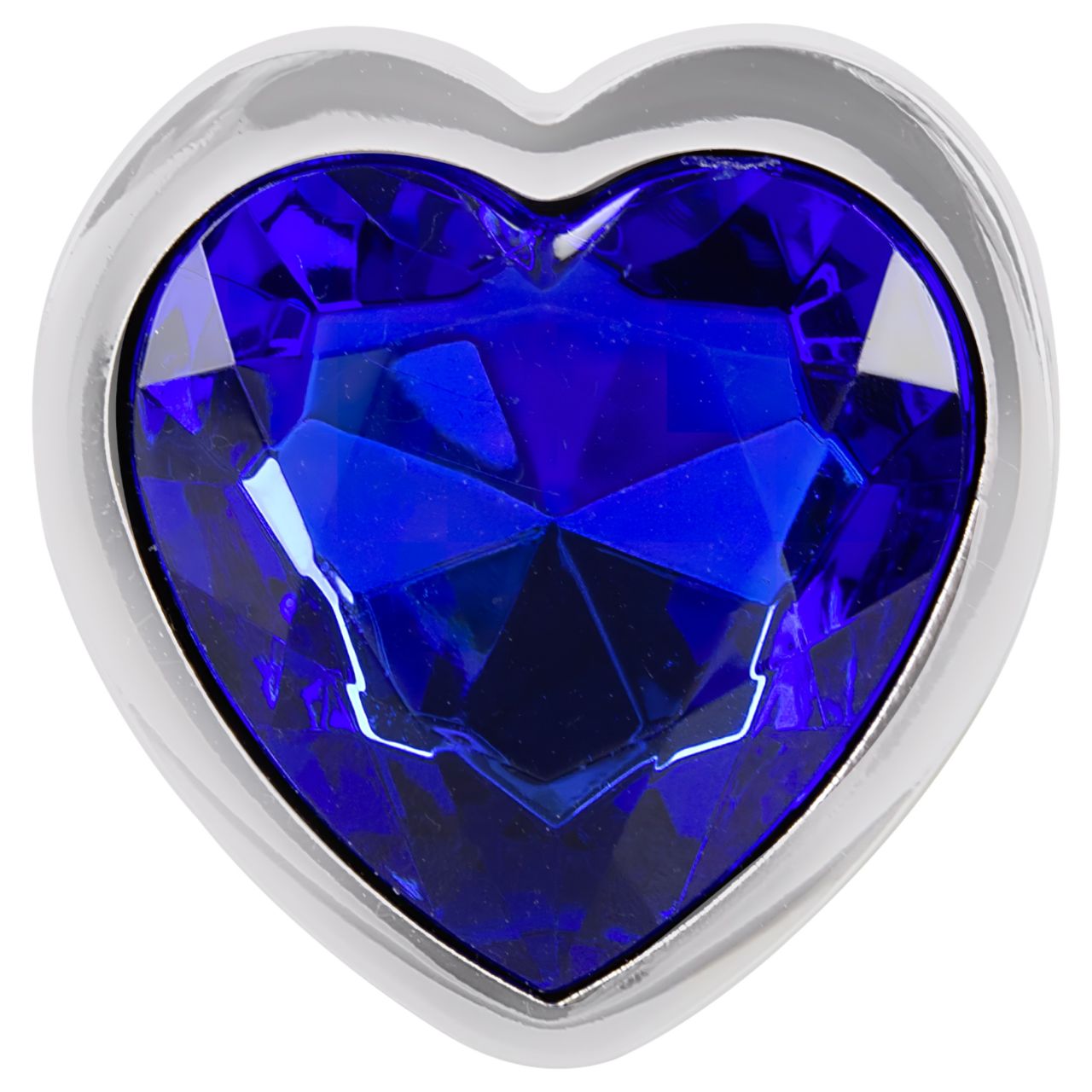 Magic Shiver - fém anál plug kővel (kék) Magic Shiver - fém anál plug kővel (kék)