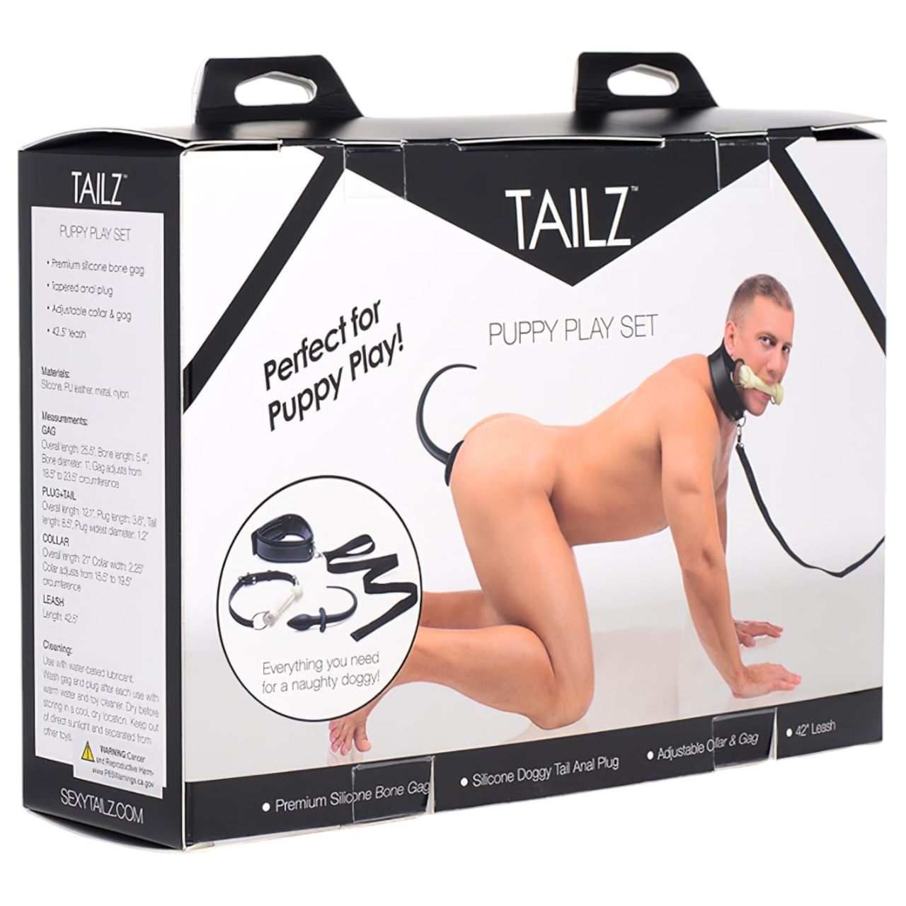 TAILZ Puppy Player Set - anál dildó szett (4 részes)