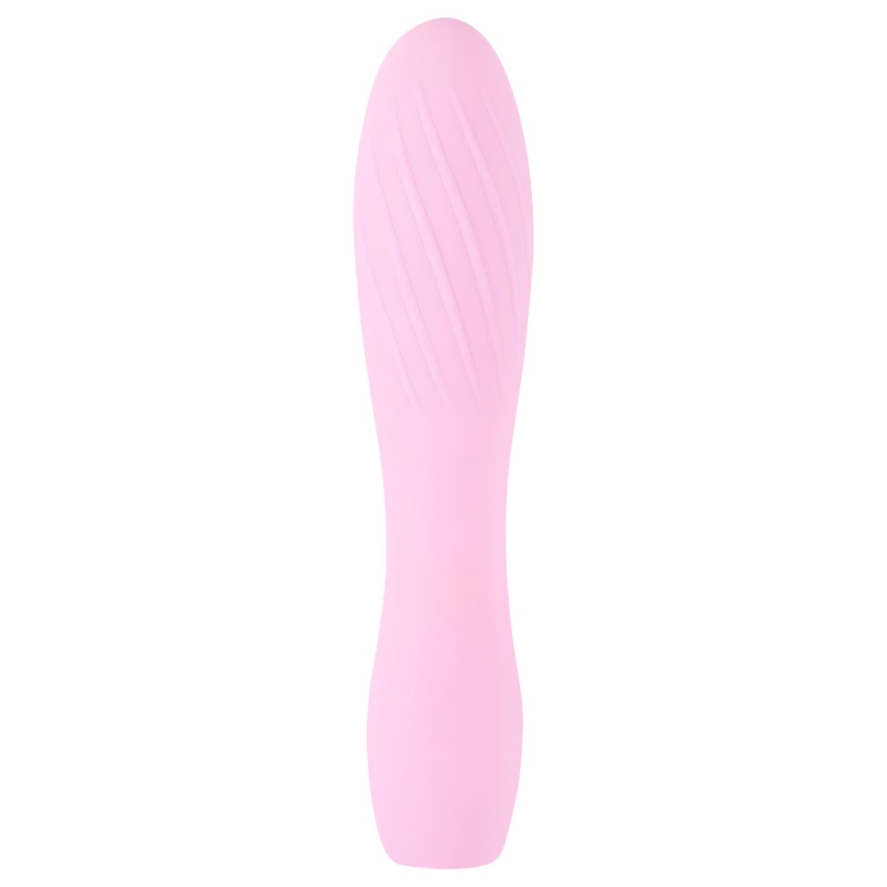 Cuties Mini 3 - akkus, vízálló, bordázott vibrátor (pink)