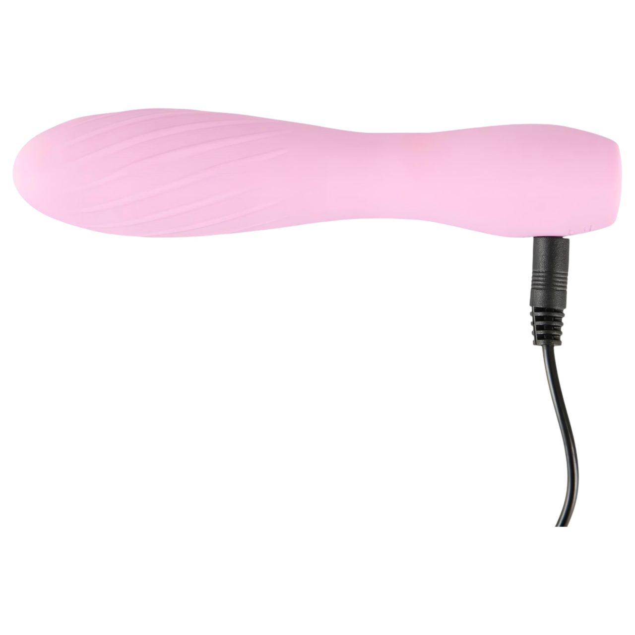 Cuties Mini 3 - akkus, vízálló, bordázott vibrátor (pink)
