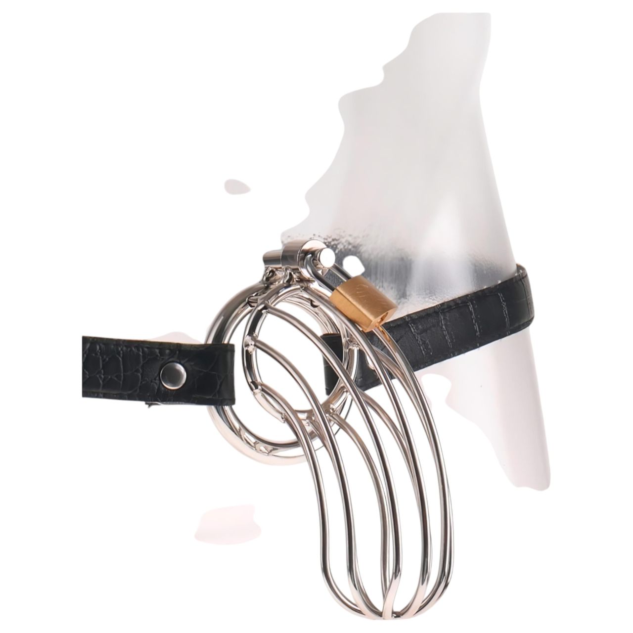 / Fetish The Prisoner - fém péniszketrec (ezüst) / Fetish The Prisoner - fém péniszketrec (ezüst)