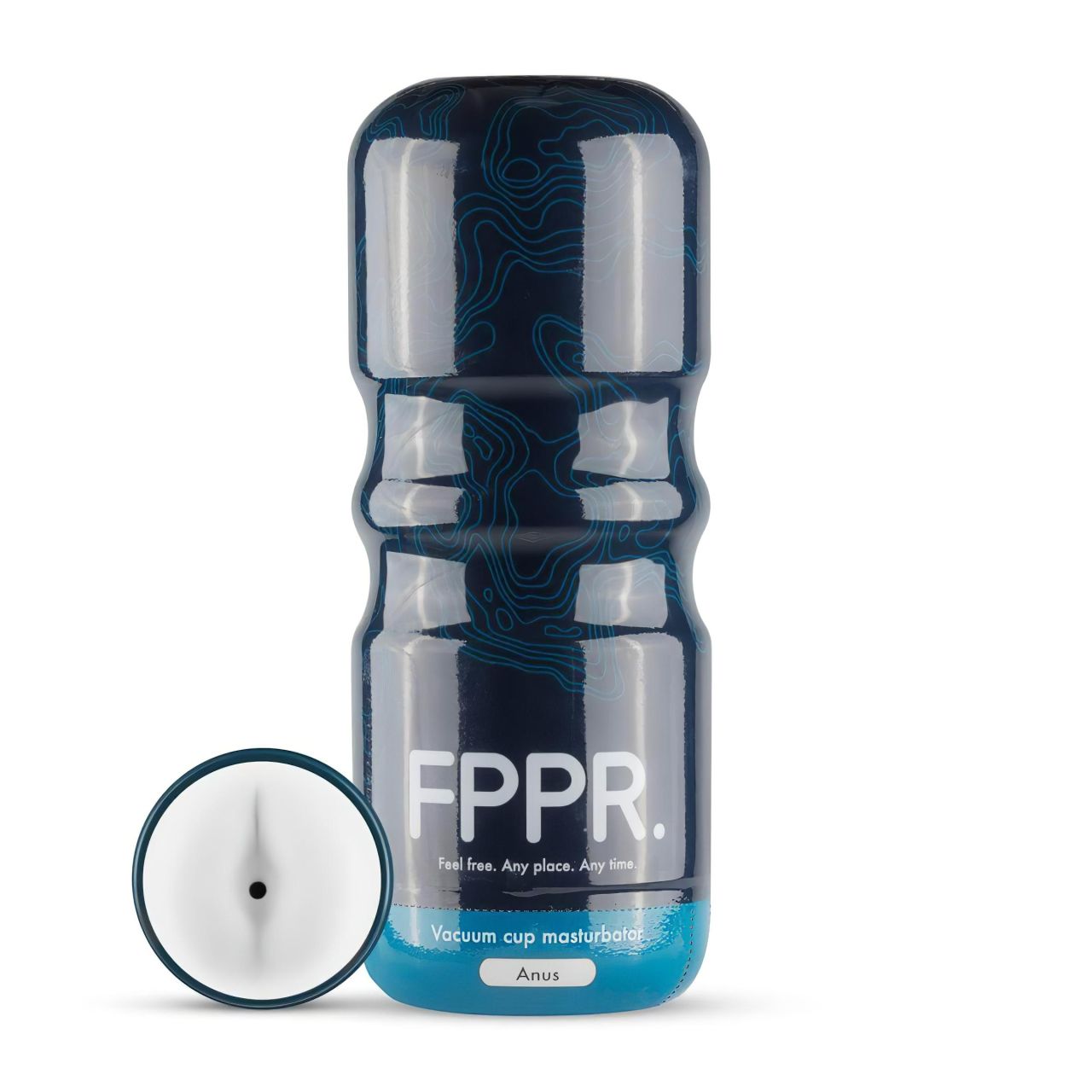 FPPR. - élethű műpopsi maszturbátor (fehér)
