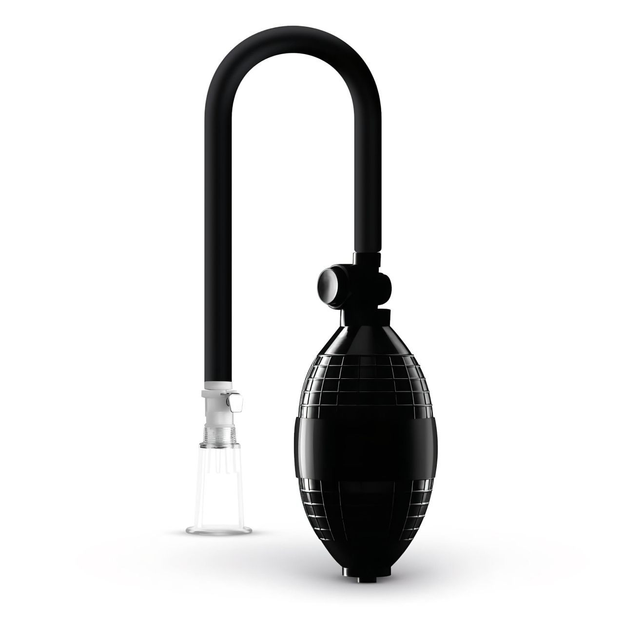 Saiz Basic - csikló pumpa (átlátszó-fekete)