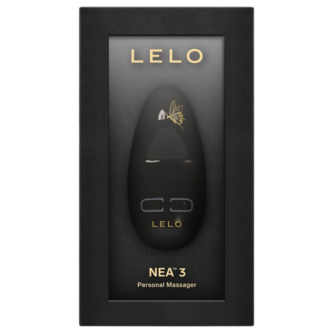LELO Nea 3 - akkus, vízálló csikló vibrátor (fekete)