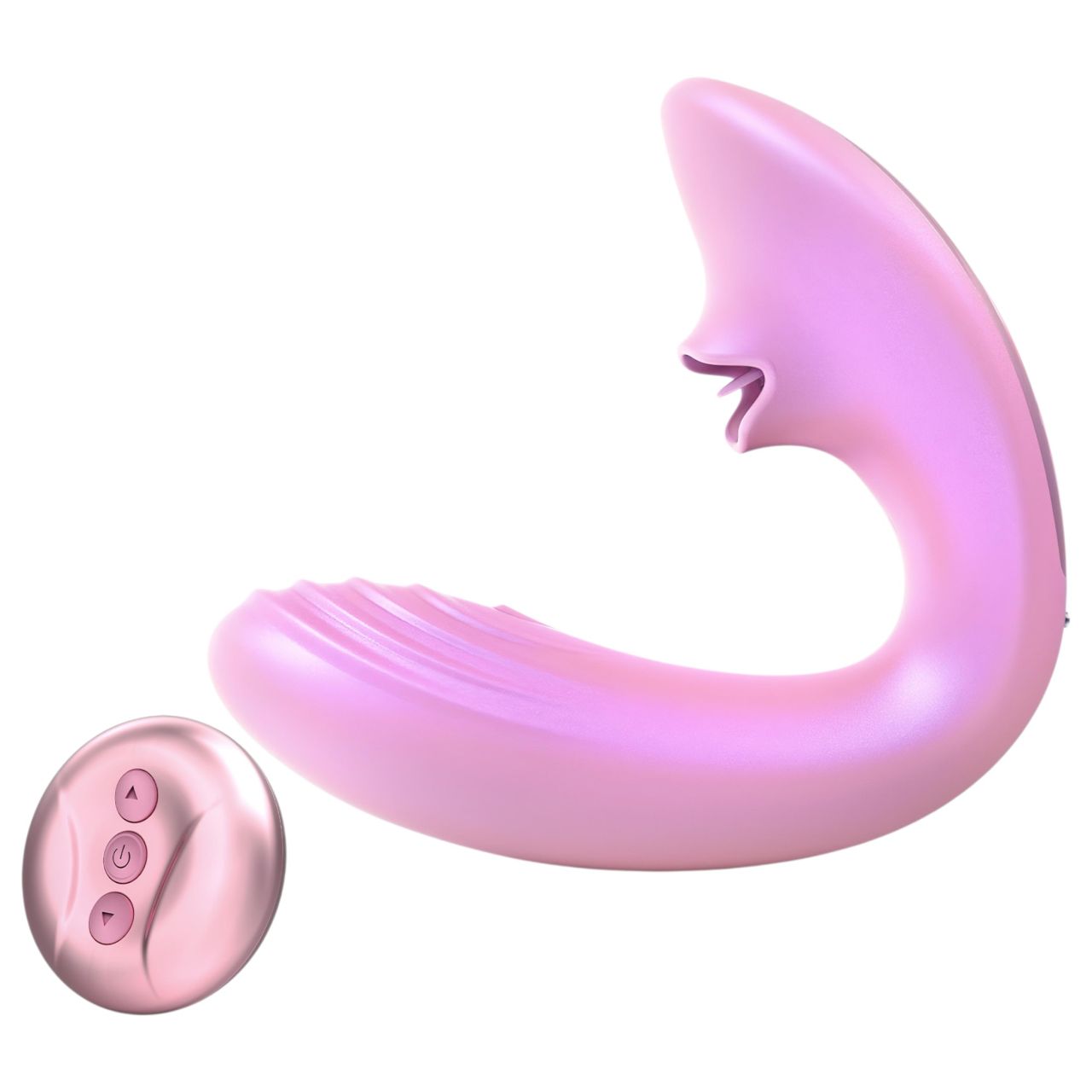 Tracy's Dog OG Lick - G-pont vibrátor és csiklóizgató (pink)