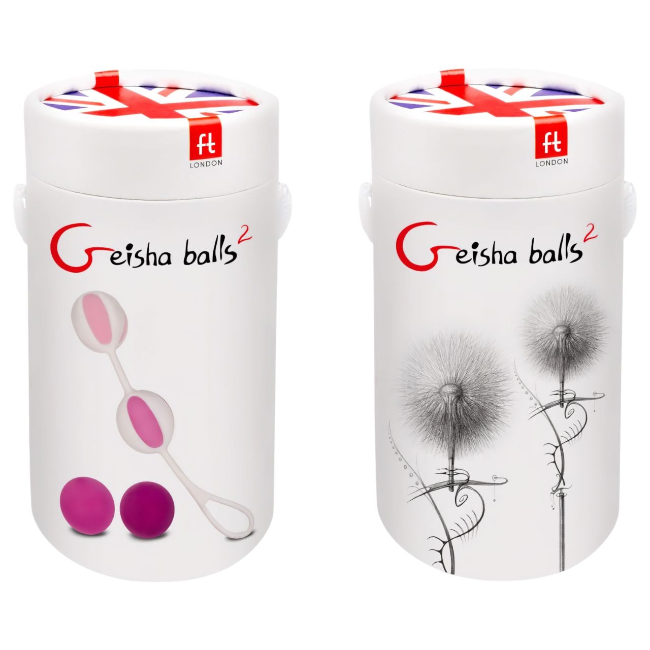 / Geisha Balls 2 - variálható gésagolyó szett (pink-fehér) / Geisha Balls 2 - variálható gésagolyó szett (pink-fehér)