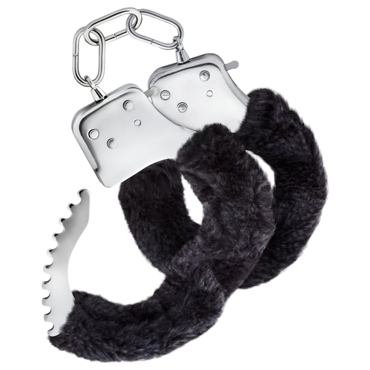 Temptasia Cuffs - plüss bilincs (fekete) Temptasia Cuffs - plüss bilincs (fekete)