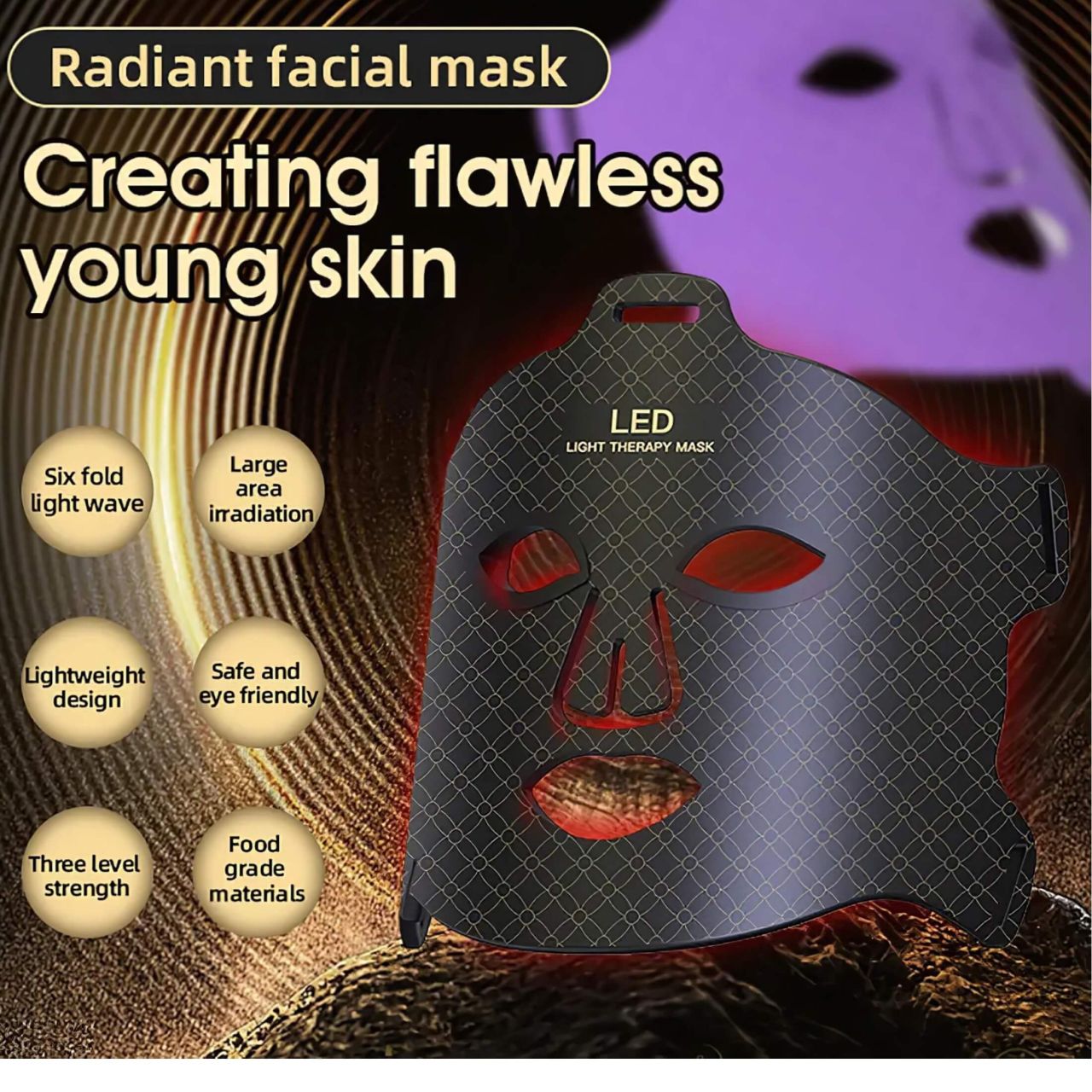Photon Rejuvenation Arcápoló LED maszk
