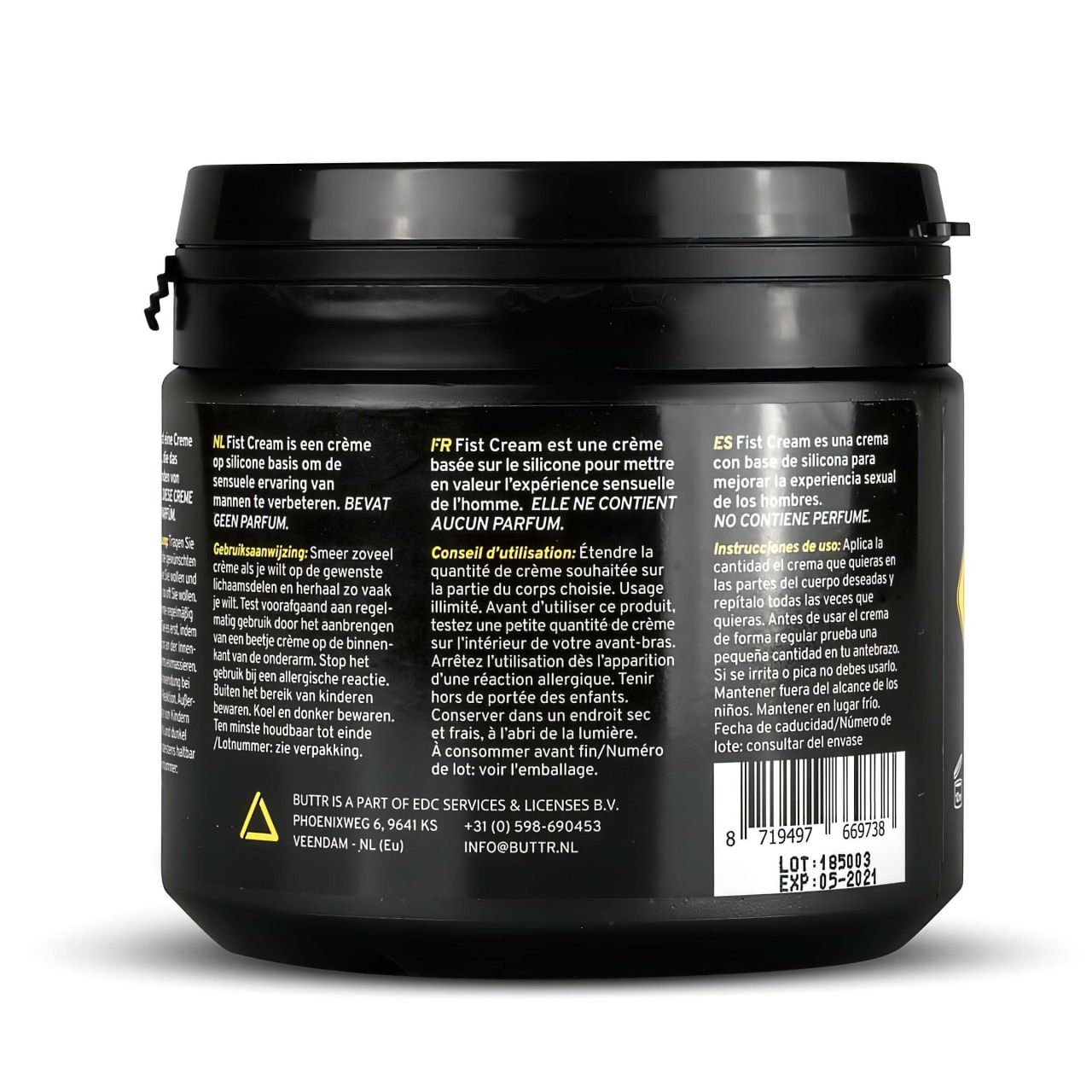 BUTTR Fisting Cream - öklöző síkosító krém (500ml)
