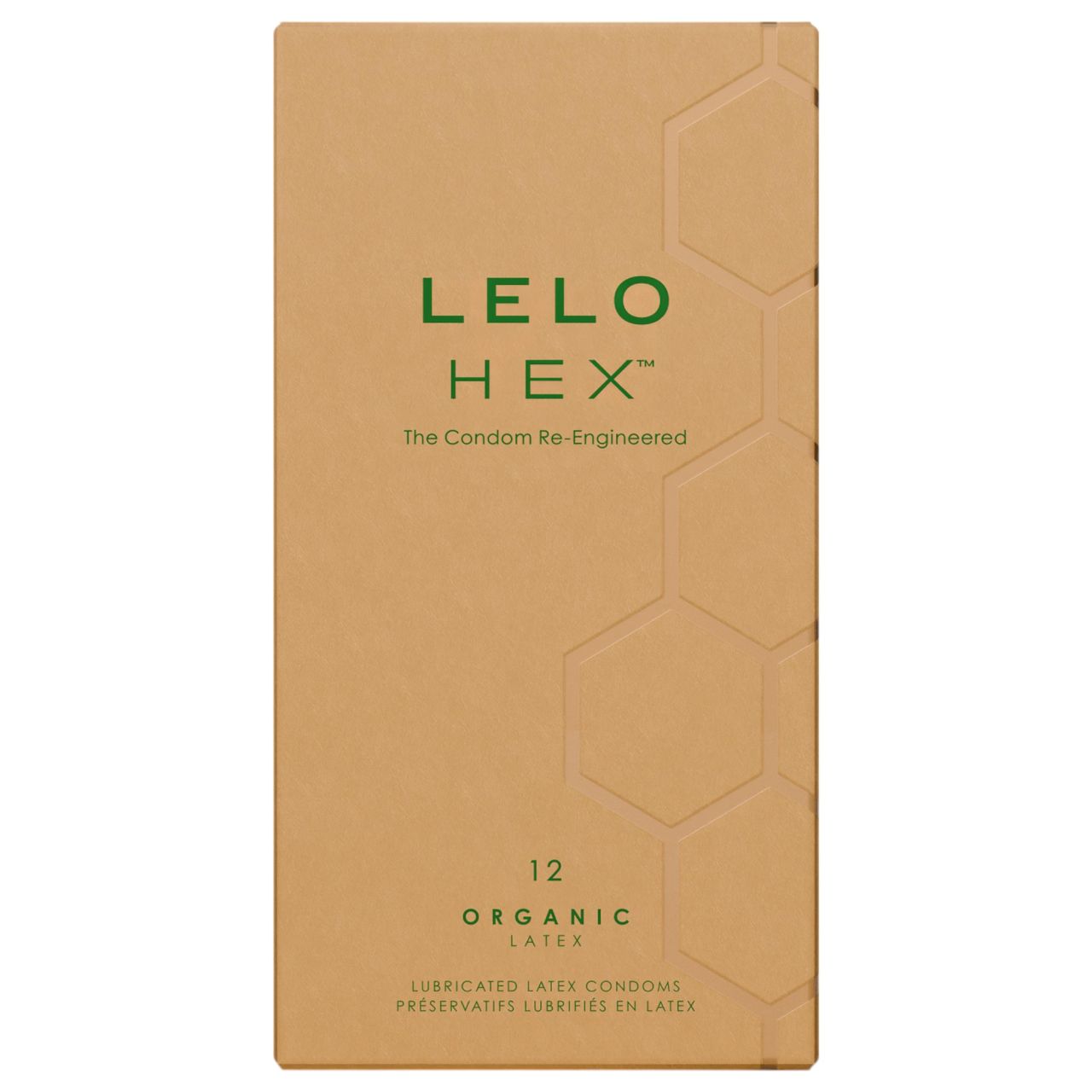 LELO Hex Organic - potencia óvszer (12db)