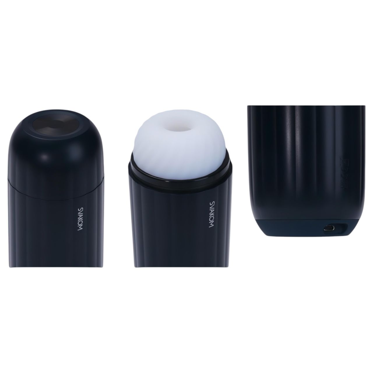 Svakom Sam Neo 2 - okos maszturbátor (fekete-fehér) Svakom Sam Neo 2 - okos maszturbátor (fekete-fehér)