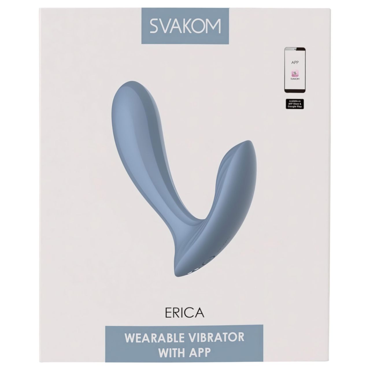 Svakom Erica - okos viselhető vibrátor - (kék) Svakom Erica - okos viselhető vibrátor - (kék)